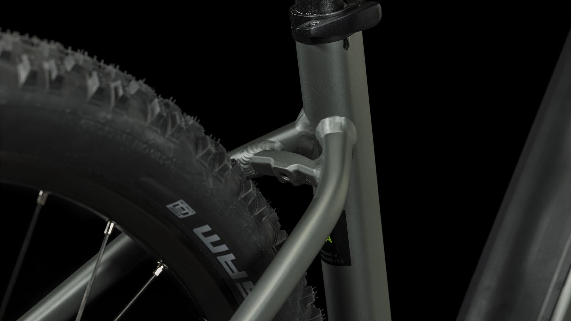 CUBE Reaction Hybrid Pro 500 flashgrey´n´green Easy Entry 2024