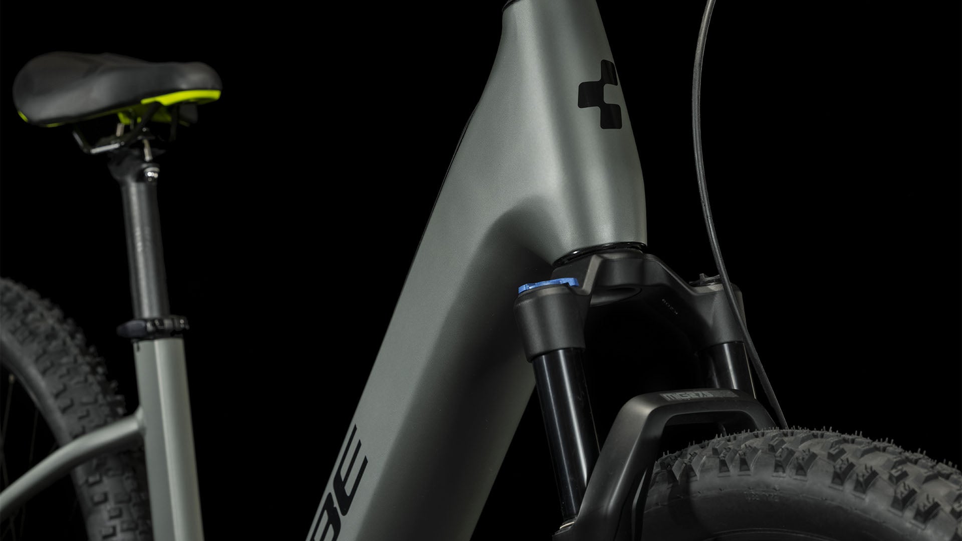 CUBE Reaction Hybrid Pro 500 flashgrey´n´green Easy Entry 2024