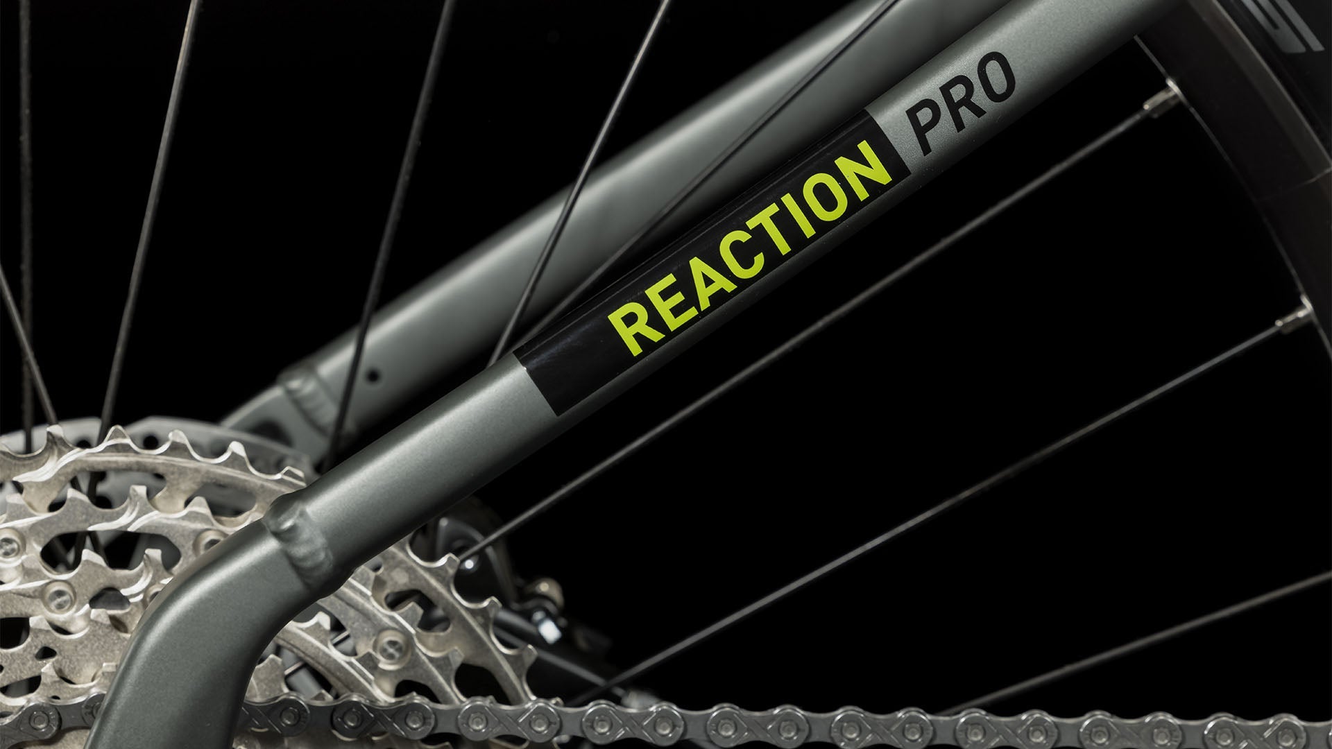 CUBE Reaction Hybrid Pro 625 flashgrey´n´green Easy Entry 2024