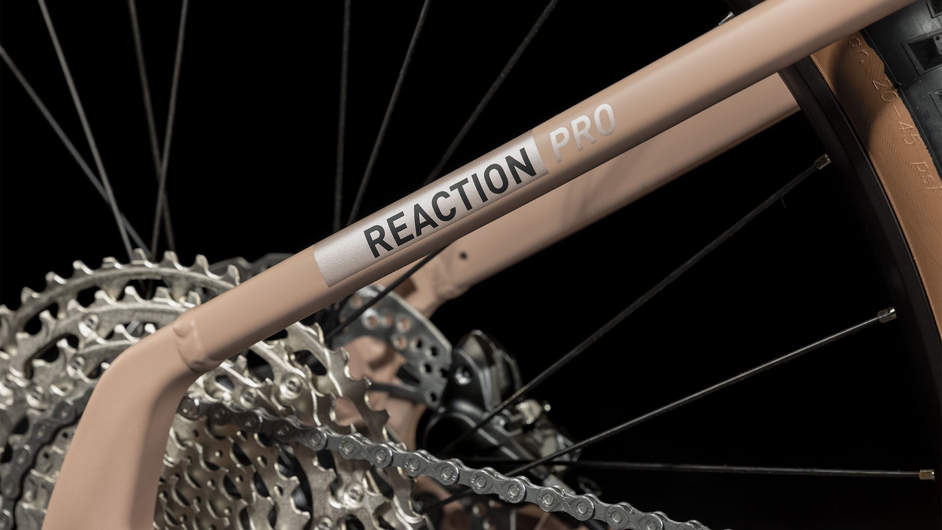 CUBE Reaction Hybrid Pro 500 blushrose´n´silver Easy Entry 2024