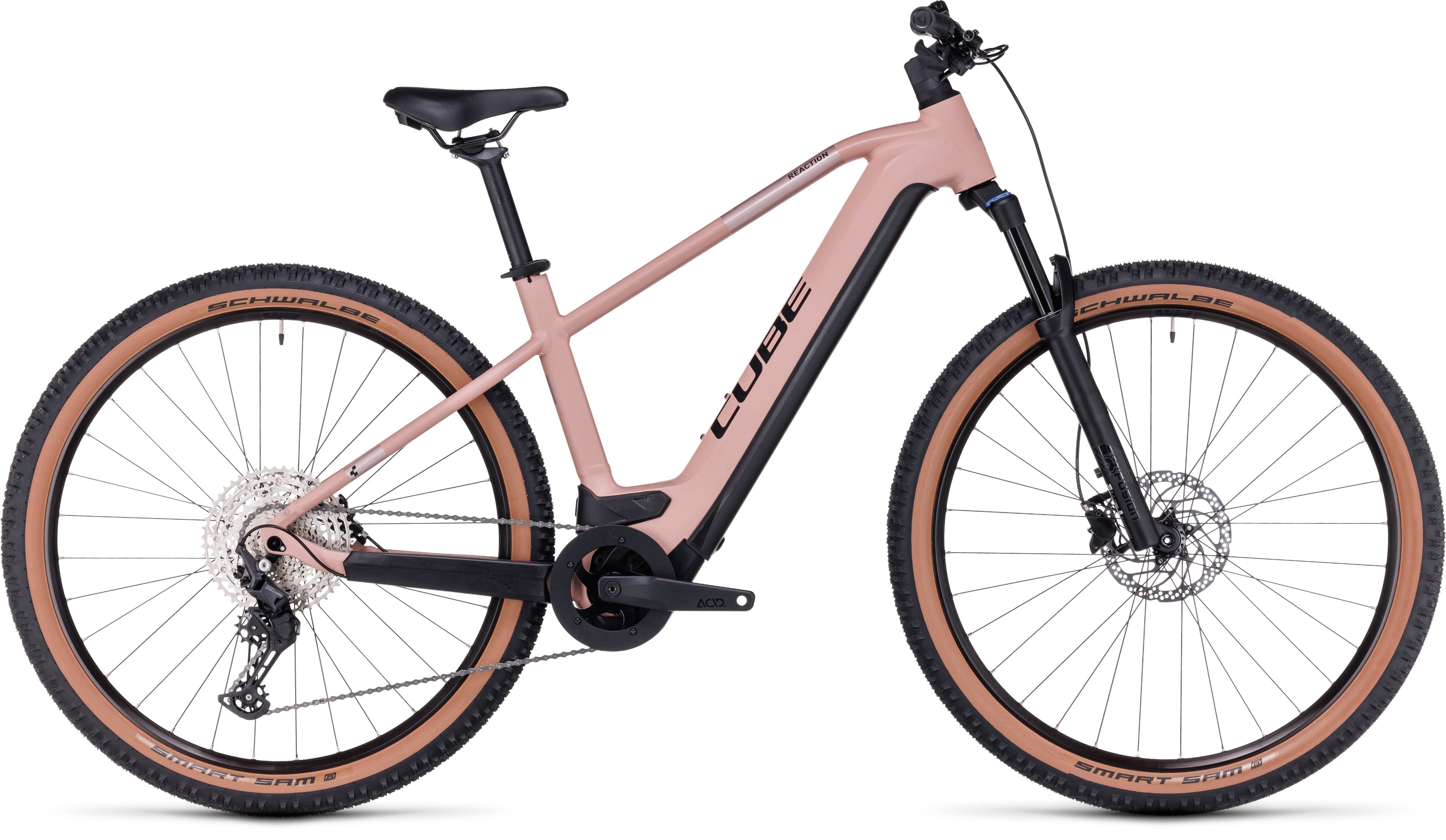 CUBE Reaction Hybrid Pro 625 blushrose´n´silver 2024