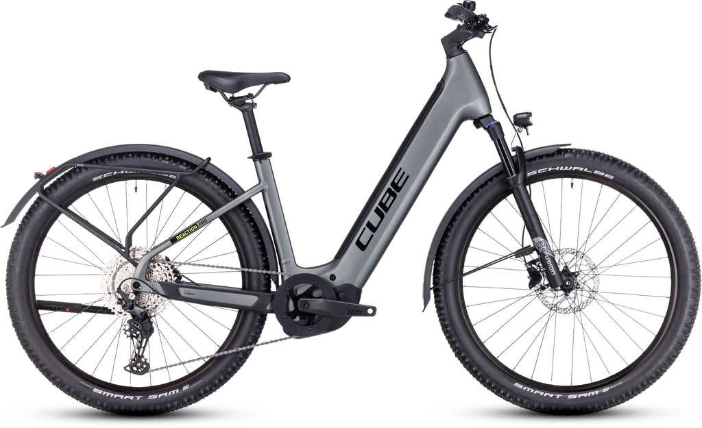 CUBE Reaction Hybrid Pro 500 Allroad flashgrey´n´green Easy Entry 2024