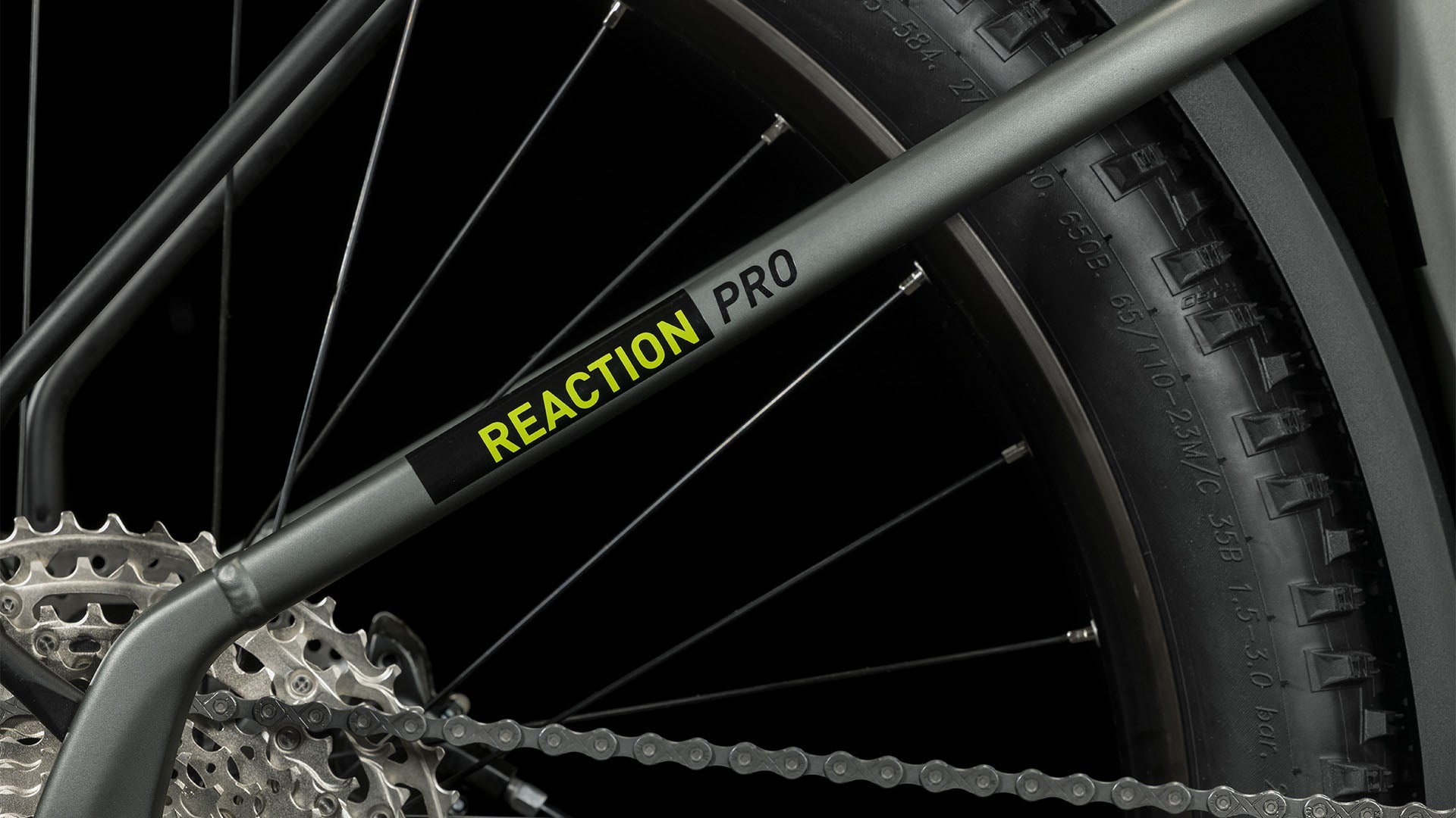 CUBE Reaction Hybrid Pro 625 Allroad flashgrey´n´green Easy Entry 2024