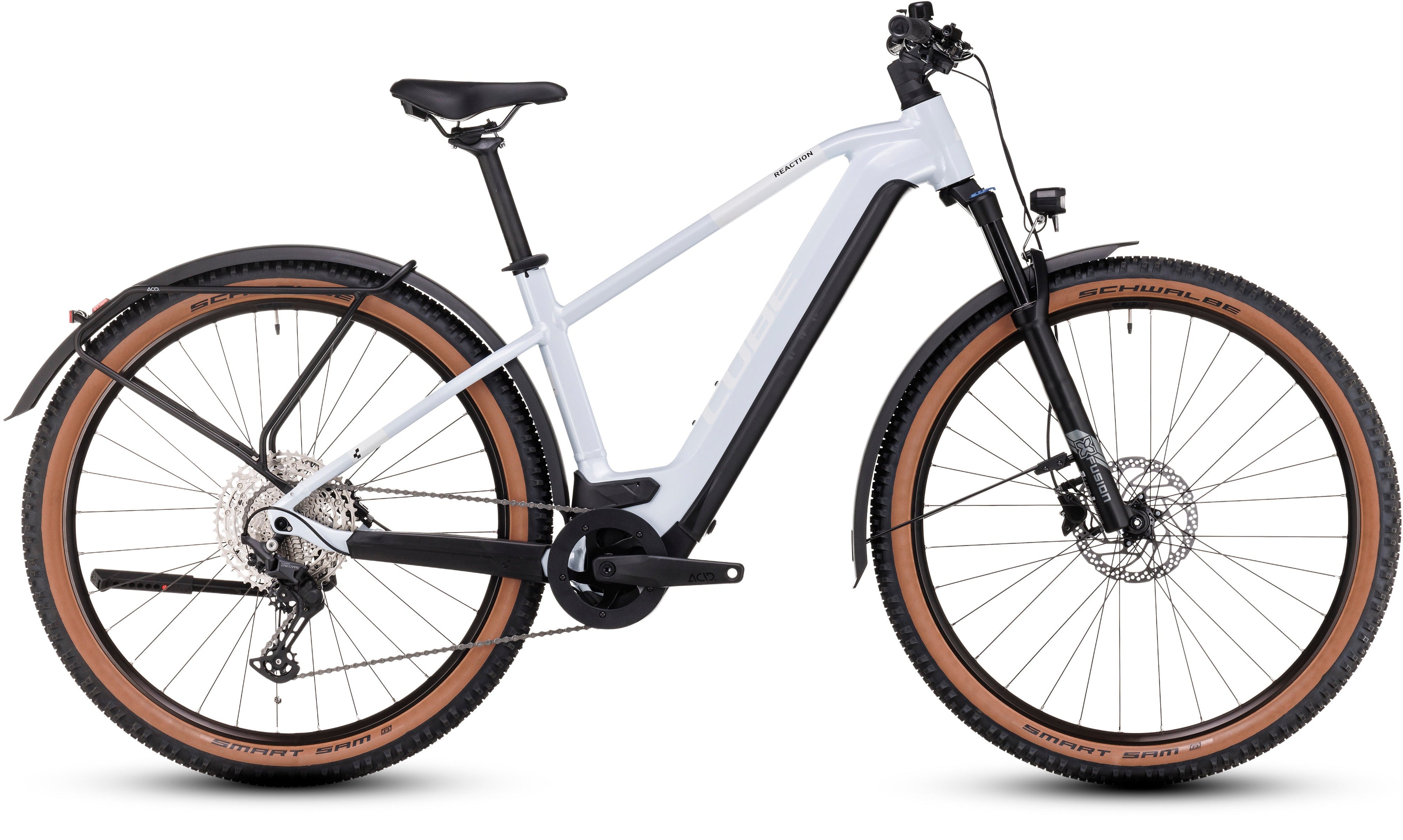 CUBE Reaction Hybrid Pro 500 Allroad flashwhite´n´black 2024