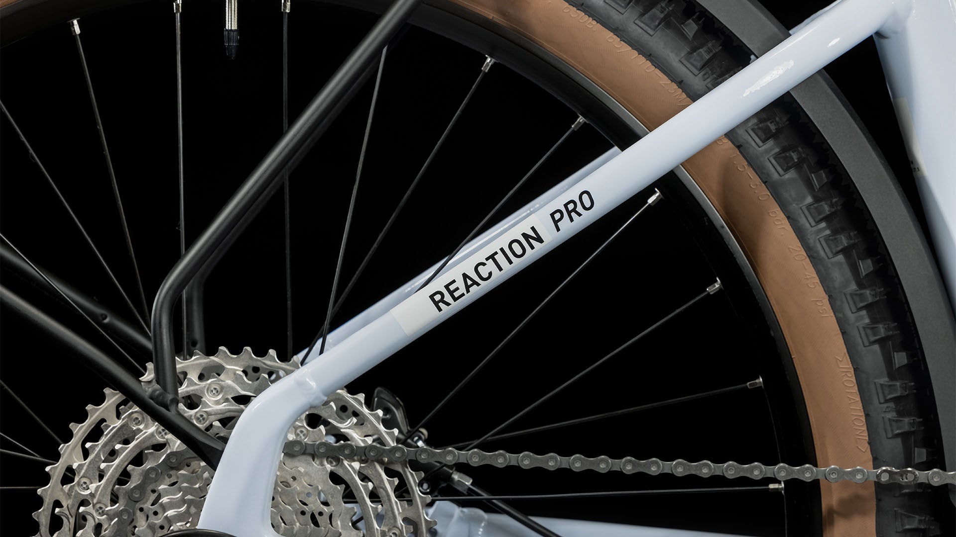 CUBE Reaction Hybrid Pro 500 Allroad flashwhite´n´black Easy Entry 2024