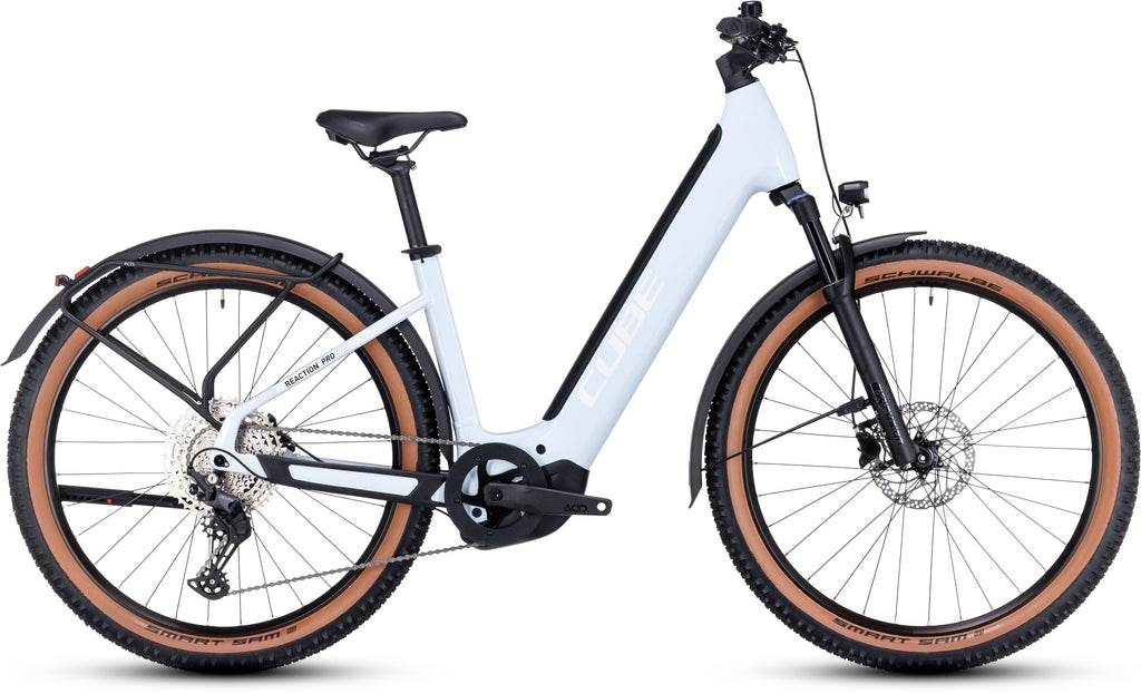 CUBE Reaction Hybrid Pro 500 Allroad flashwhite´n´black Easy Entry 2024