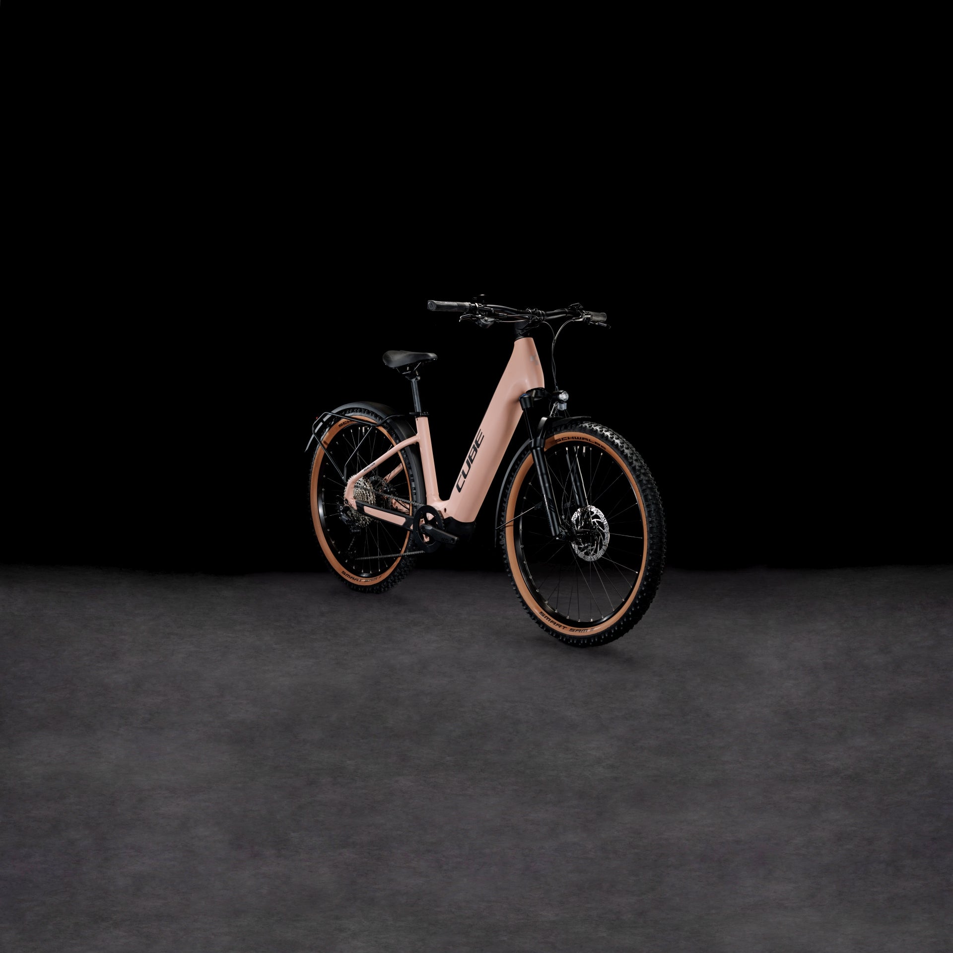 CUBE Reaction Hybrid Pro 500 Allroad blushrose´n´silver Easy Entry 2024