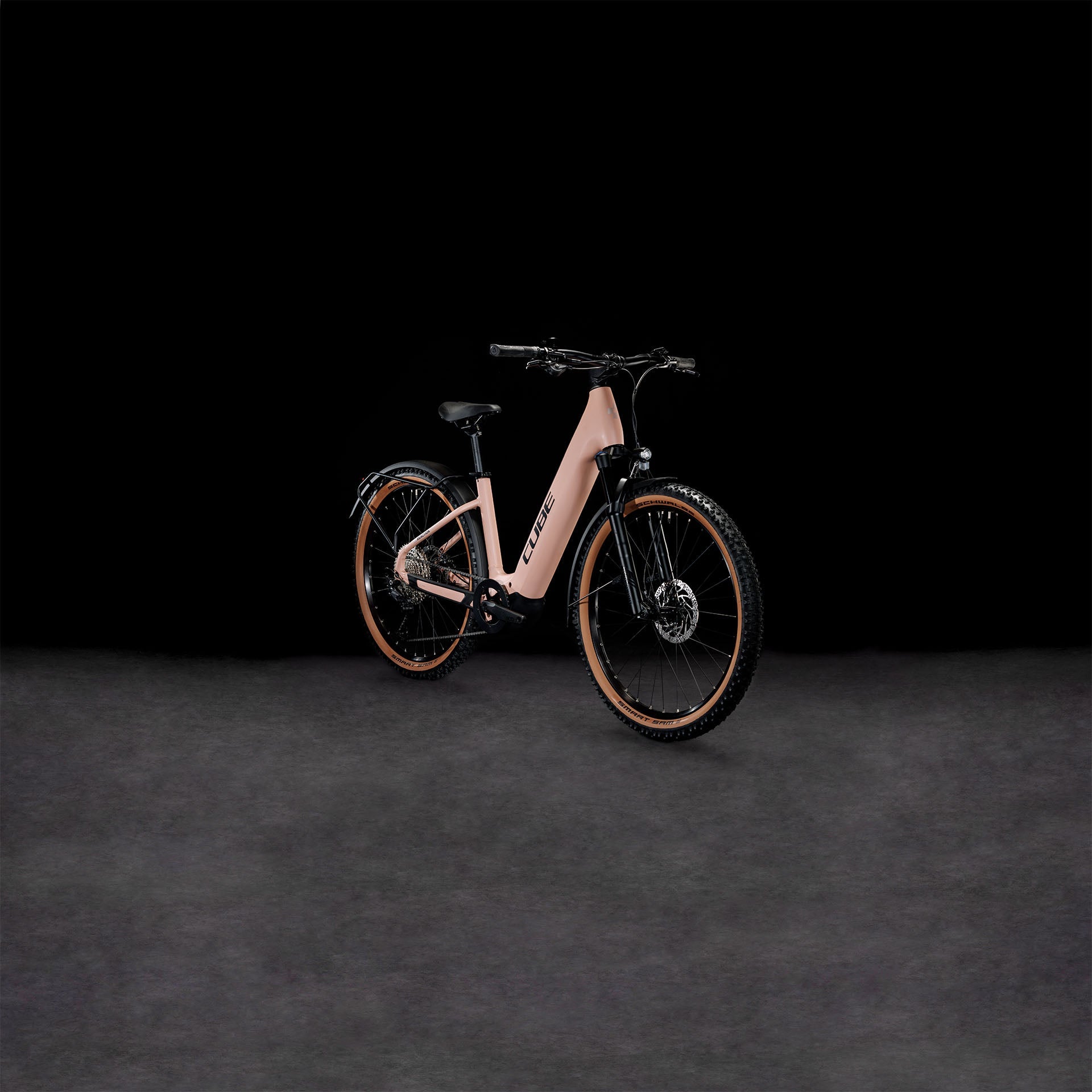 CUBE Reaction Hybrid Pro 750 Allroad blushrose´n´silver Easy Entry 2024
