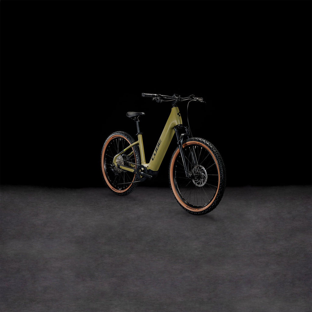 CUBE Reaction Hybrid Race 750 olive´n´green Easy Entry 2024