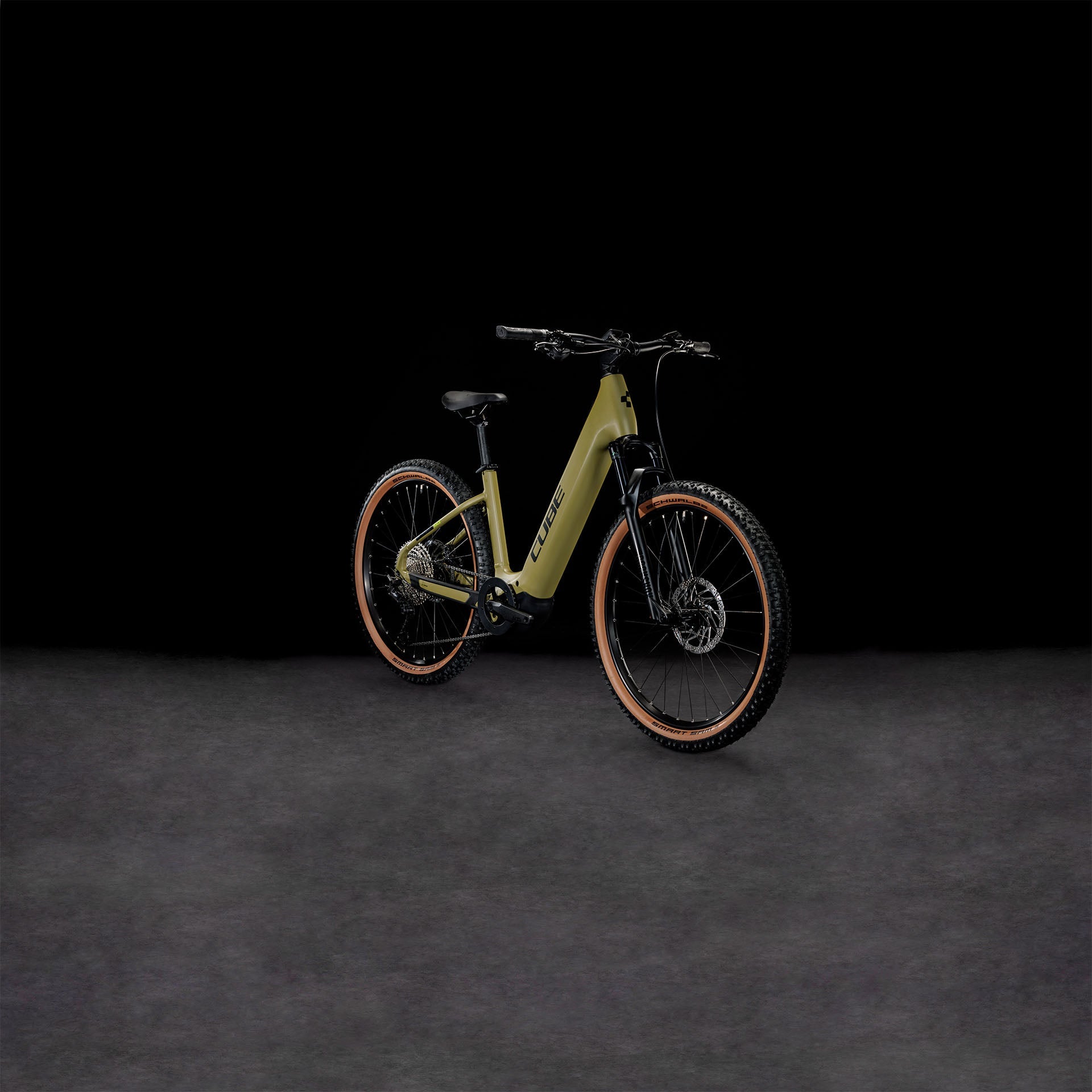 CUBE Reaction Hybrid Race 750 olive´n´green Easy Entry 2024