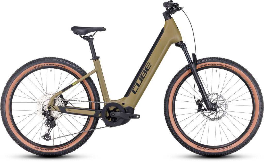 CUBE Reaction Hybrid Race 750 olive´n´green Easy Entry 2024