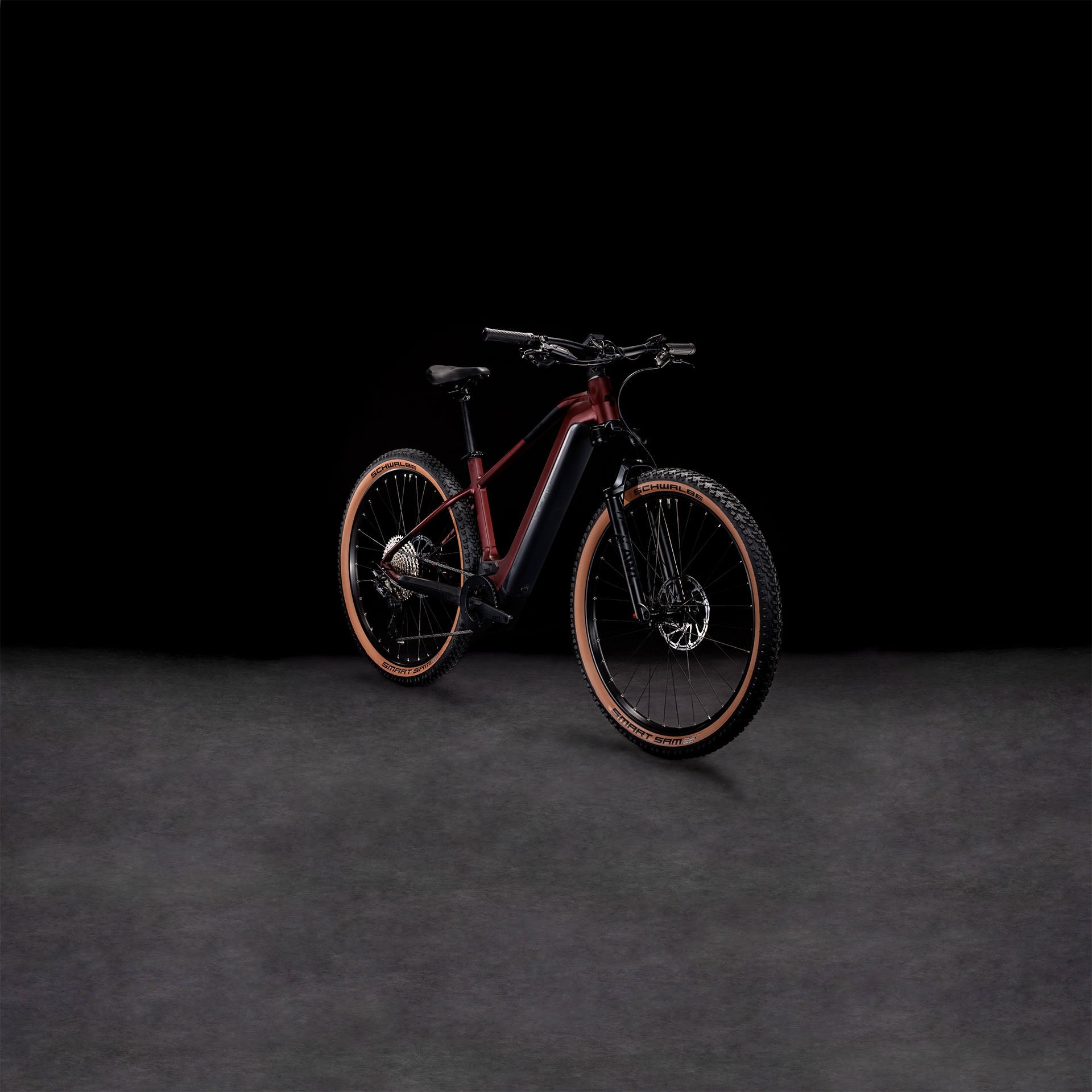 CUBE Reaction Hybrid SLX 750 rubyred´n´black 2024