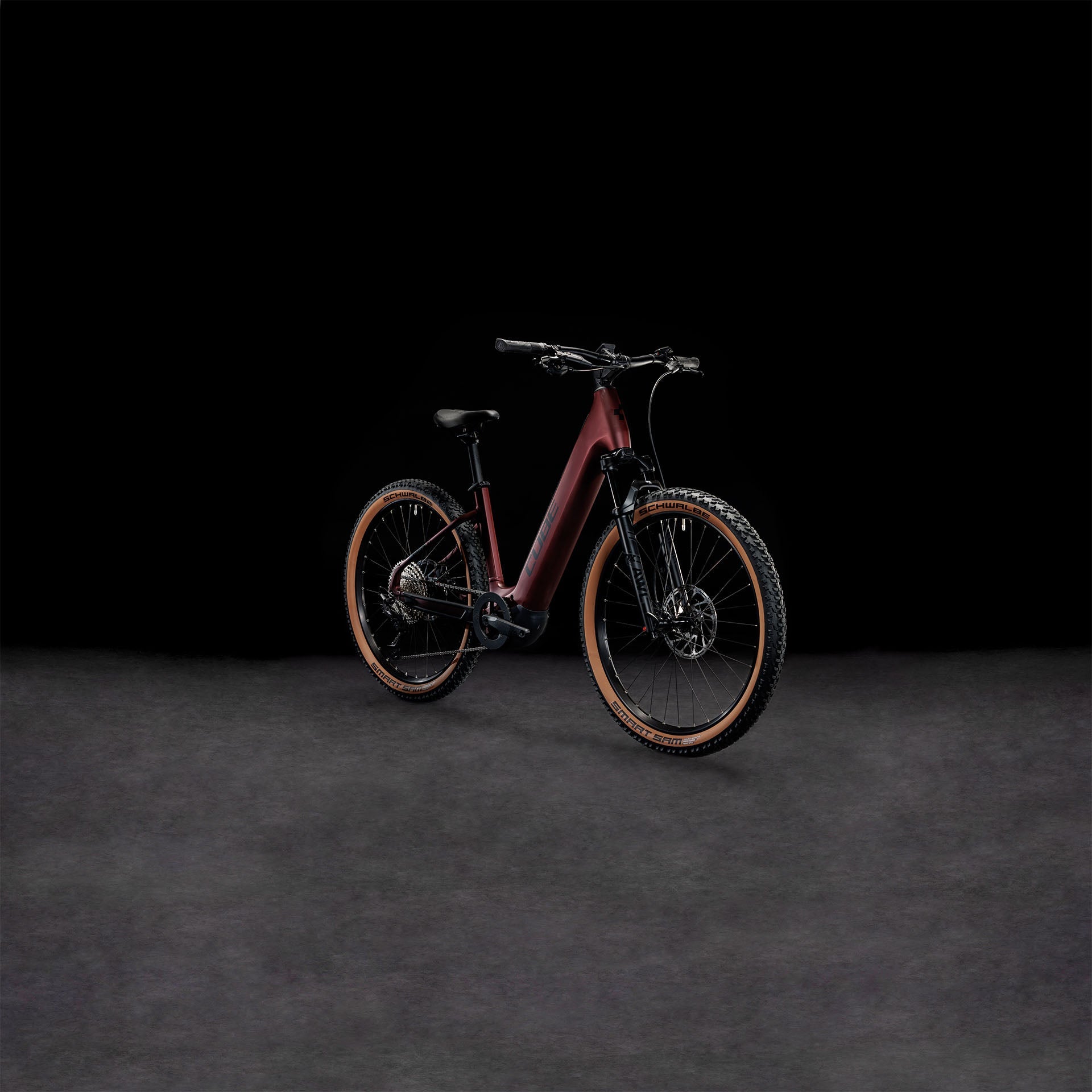 CUBE Reaction Hybrid SLX 750 rubyred´n´black Easy Entry 2024