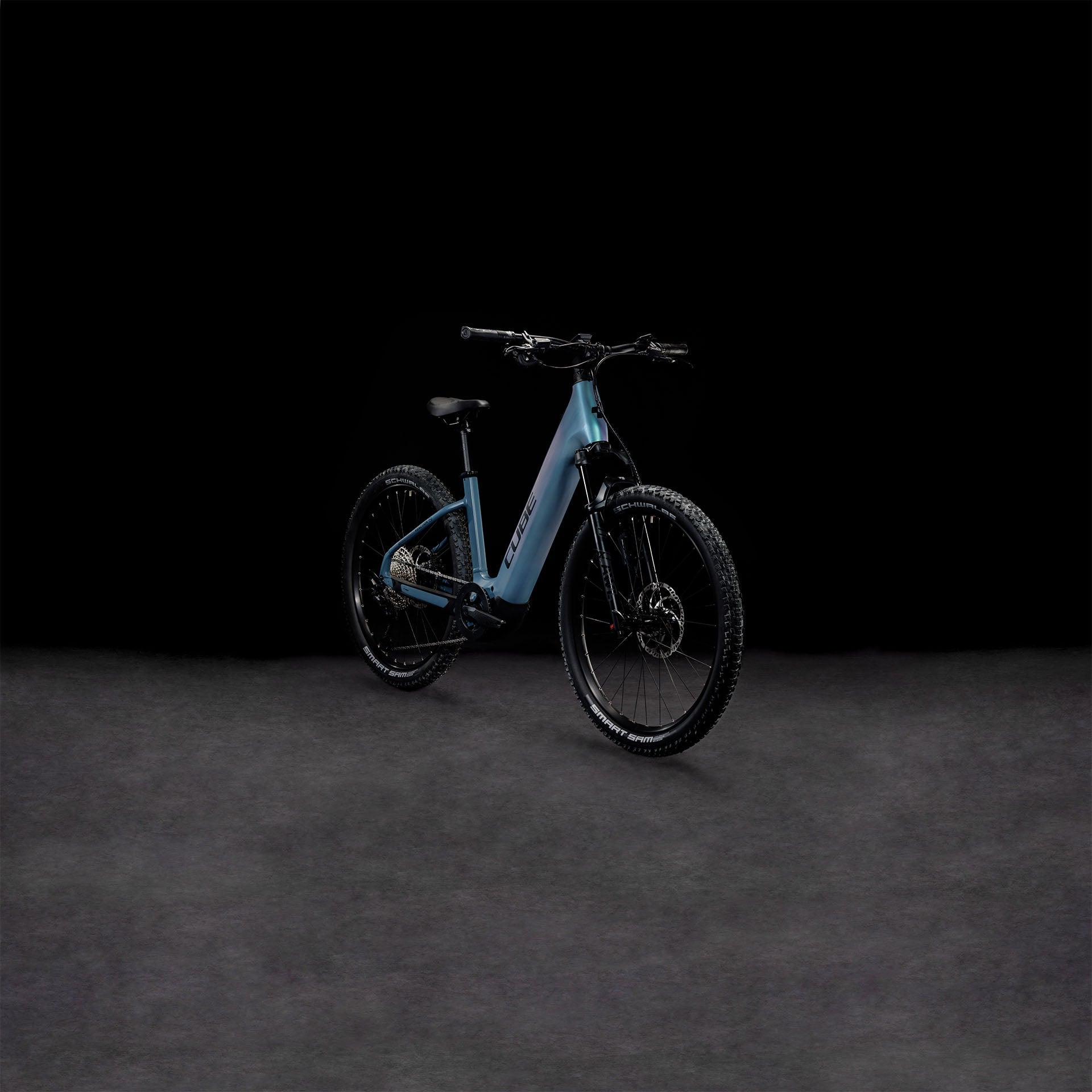 CUBE Reaction Hybrid ABS 750 smaragdgrey´n´blue Easy Entry 2024
