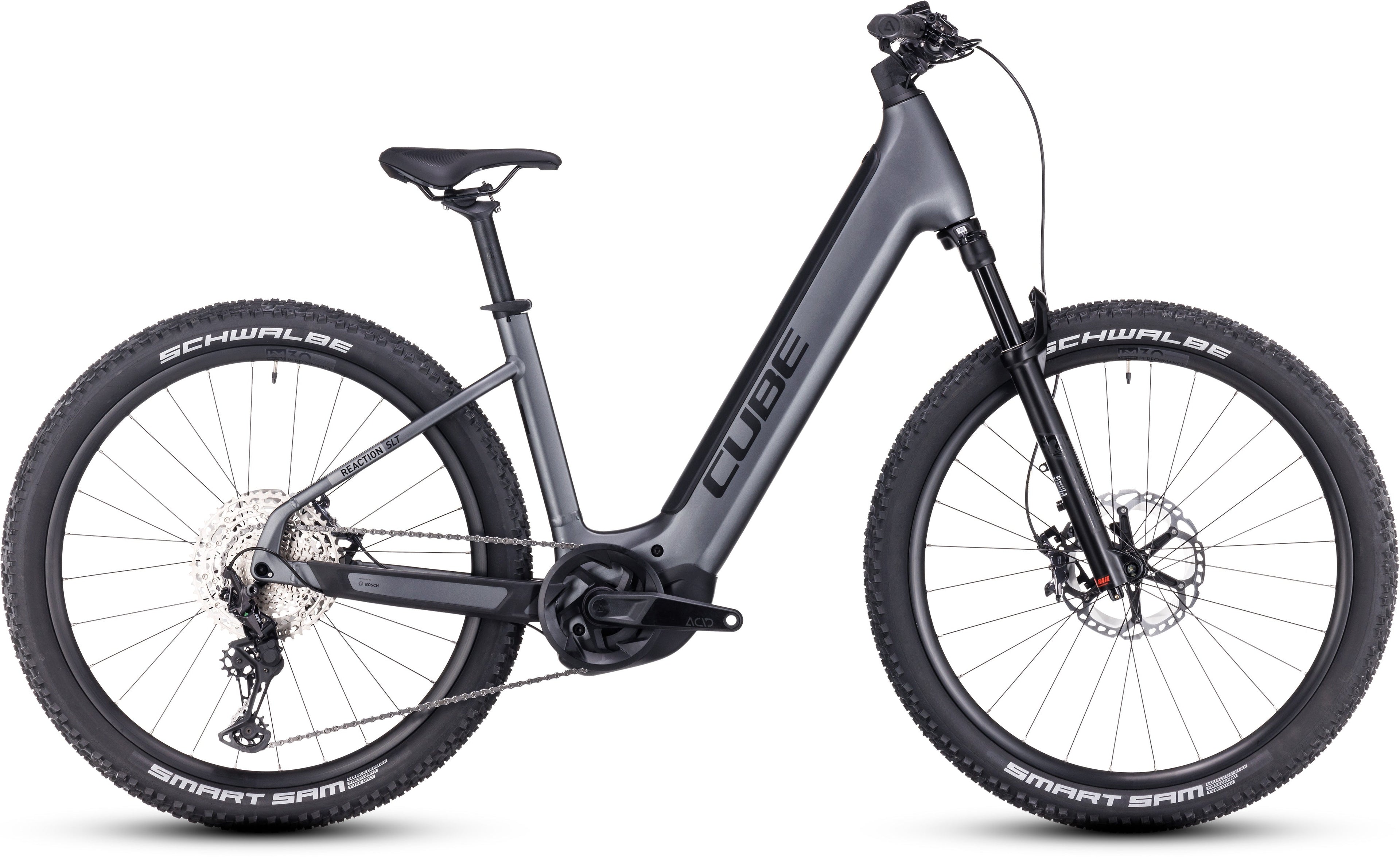 CUBE Reaction Hybrid SLT 750 prizmsilver´n´grey Easy Entry 2024