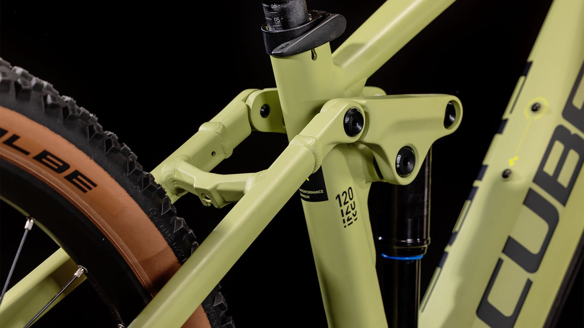 CUBE Stereo Hybrid 120 ONE 750 olive´n´green 2024