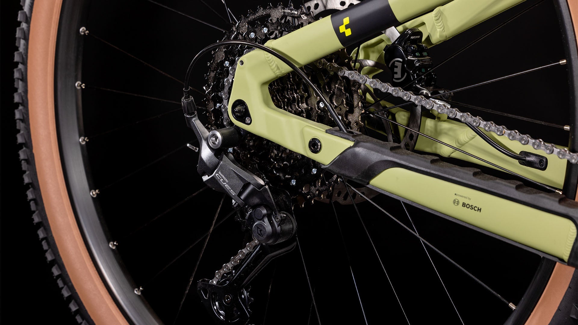 CUBE Stereo Hybrid 120 ONE 750 olive´n´green 2024