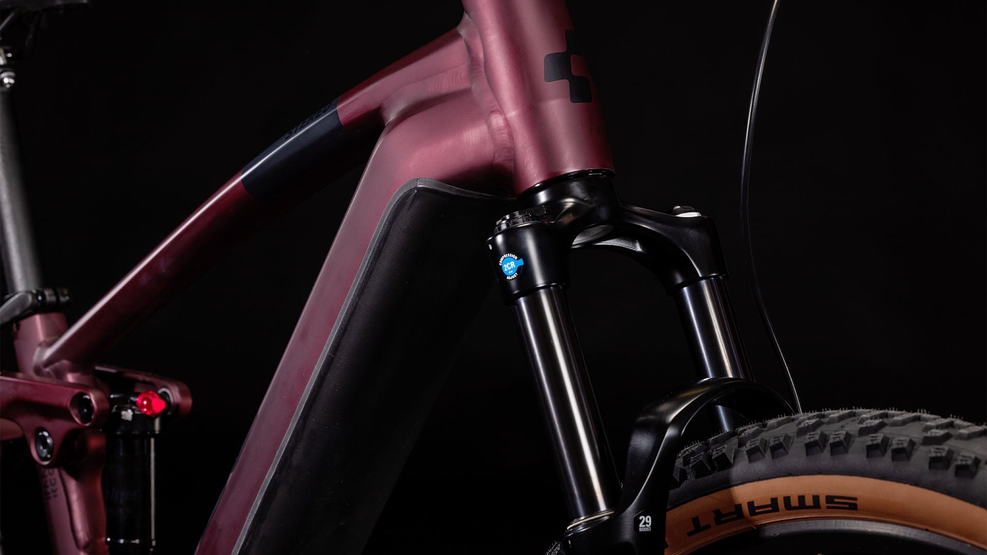 CUBE Stereo Hybrid 120 ONE 625 rubyred´n´black 2024