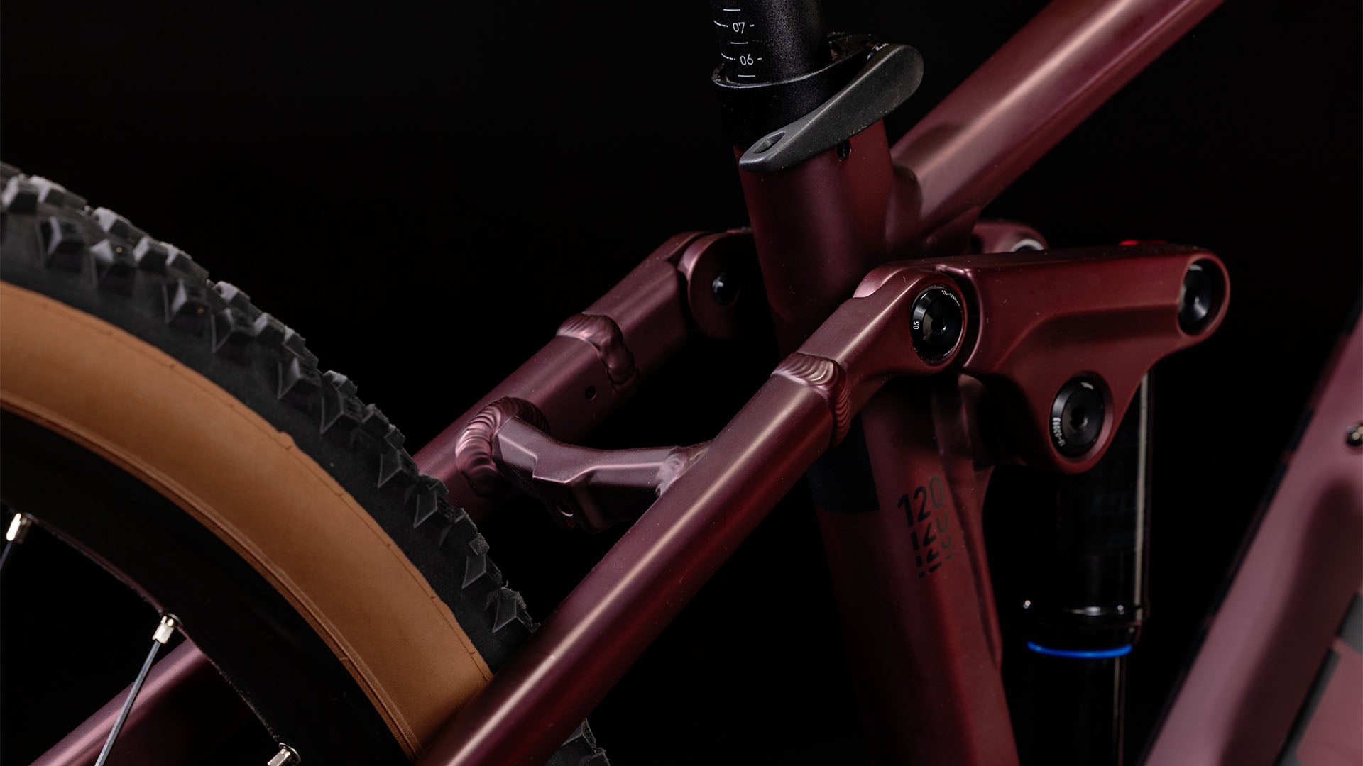 CUBE Stereo Hybrid 120 ONE 750 rubyred´n´black 2024
