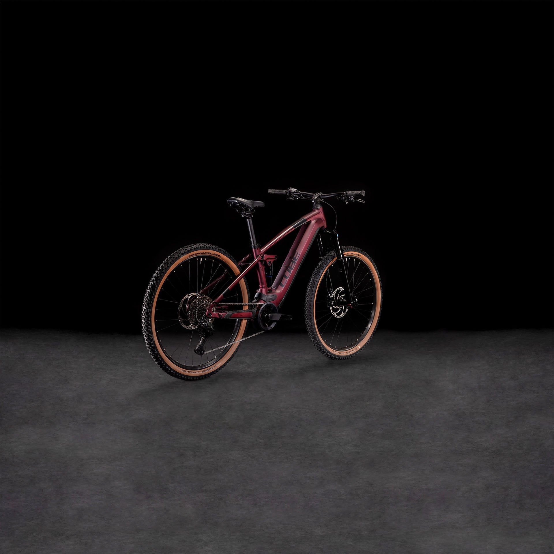 CUBE Stereo Hybrid 120 ONE 750 rubyred´n´black 2024