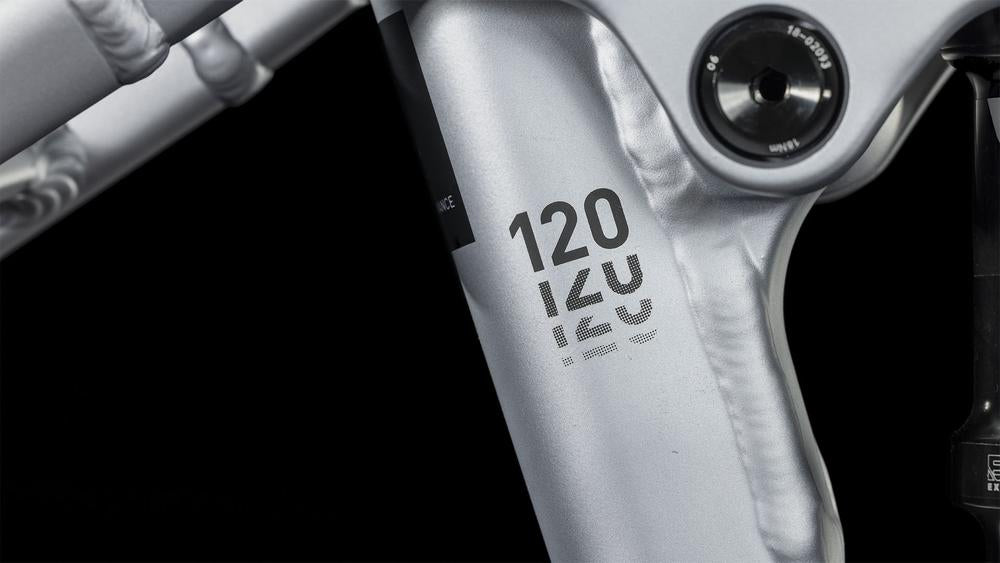 CUBE Stereo Hybrid 120 Race 750 polarsilver´n´black 2024