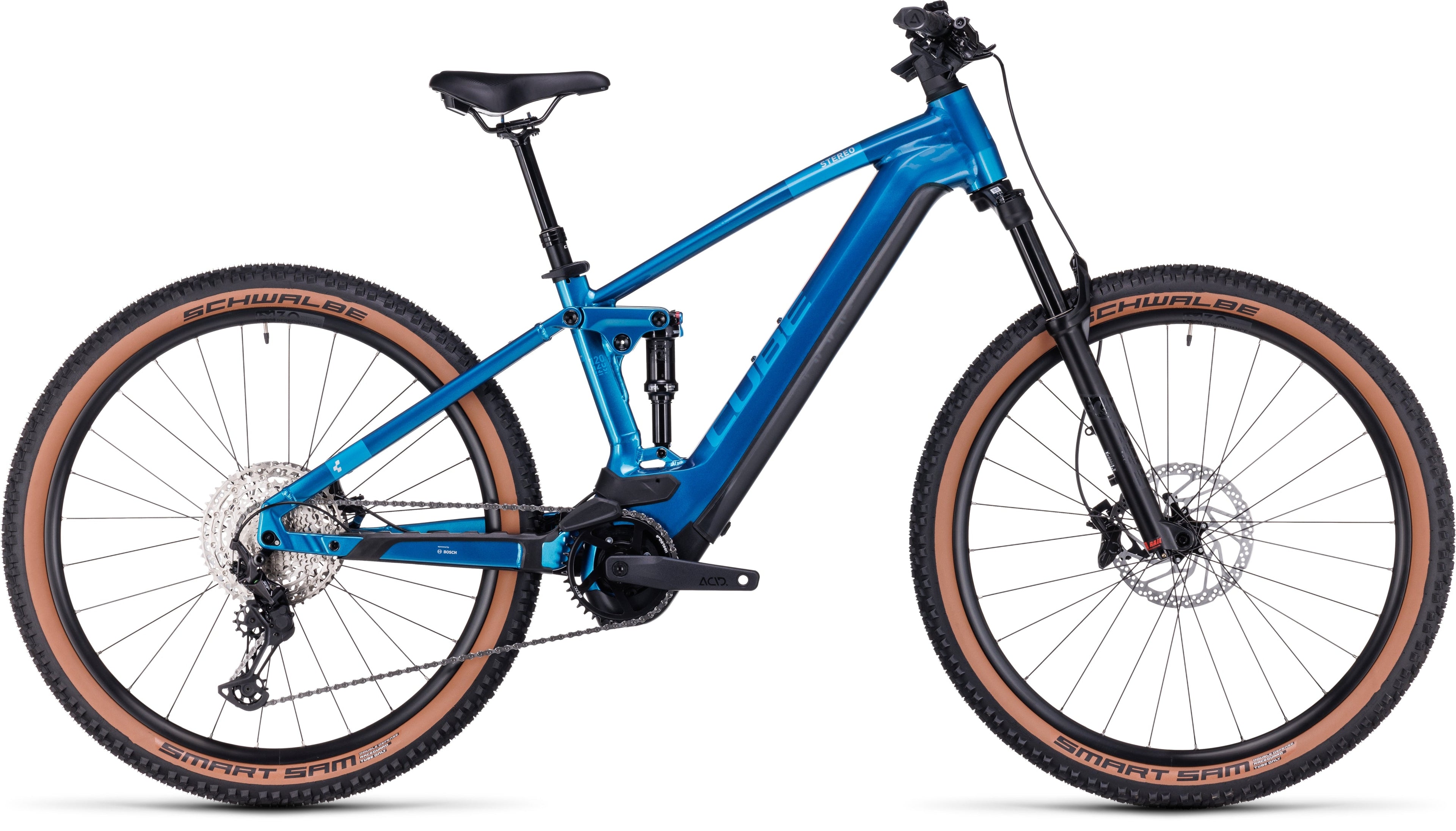 CUBE Stereo Hybrid 120 SLX 750 electricblue´n´chrome 2024