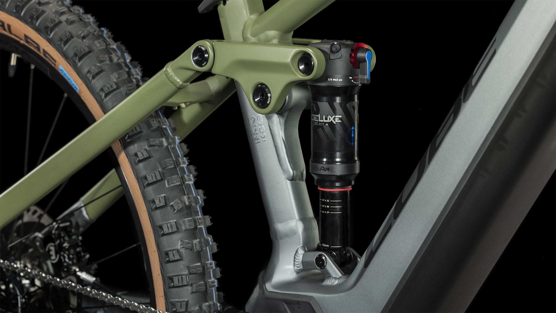 CUBE Stereo Hybrid 120 TM 750 flashgrey´n´olive 2024