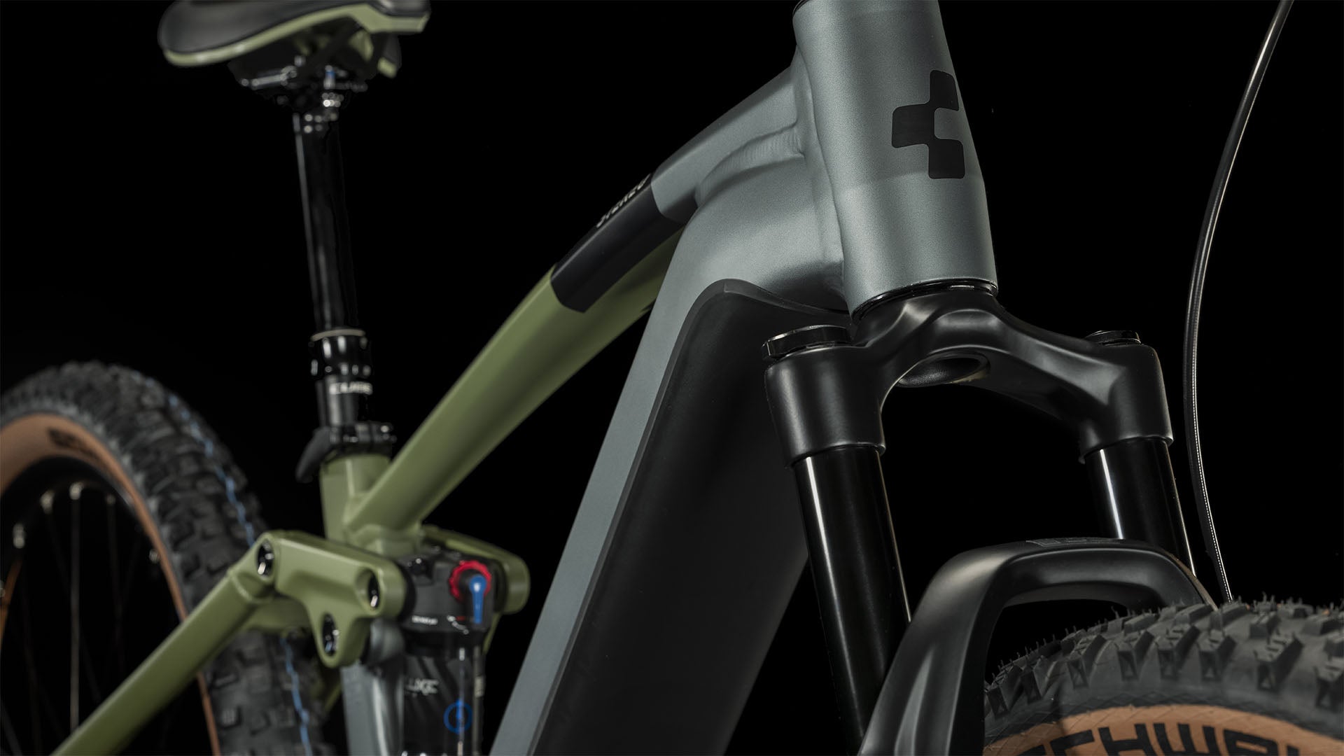 CUBE Stereo Hybrid 120 TM 750 flashgrey´n´olive 2024