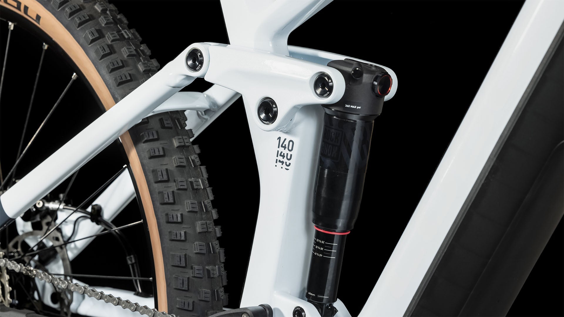 CUBE Stereo Hybrid 140 HPC Pro 750 frostwhite´n´grey 2024