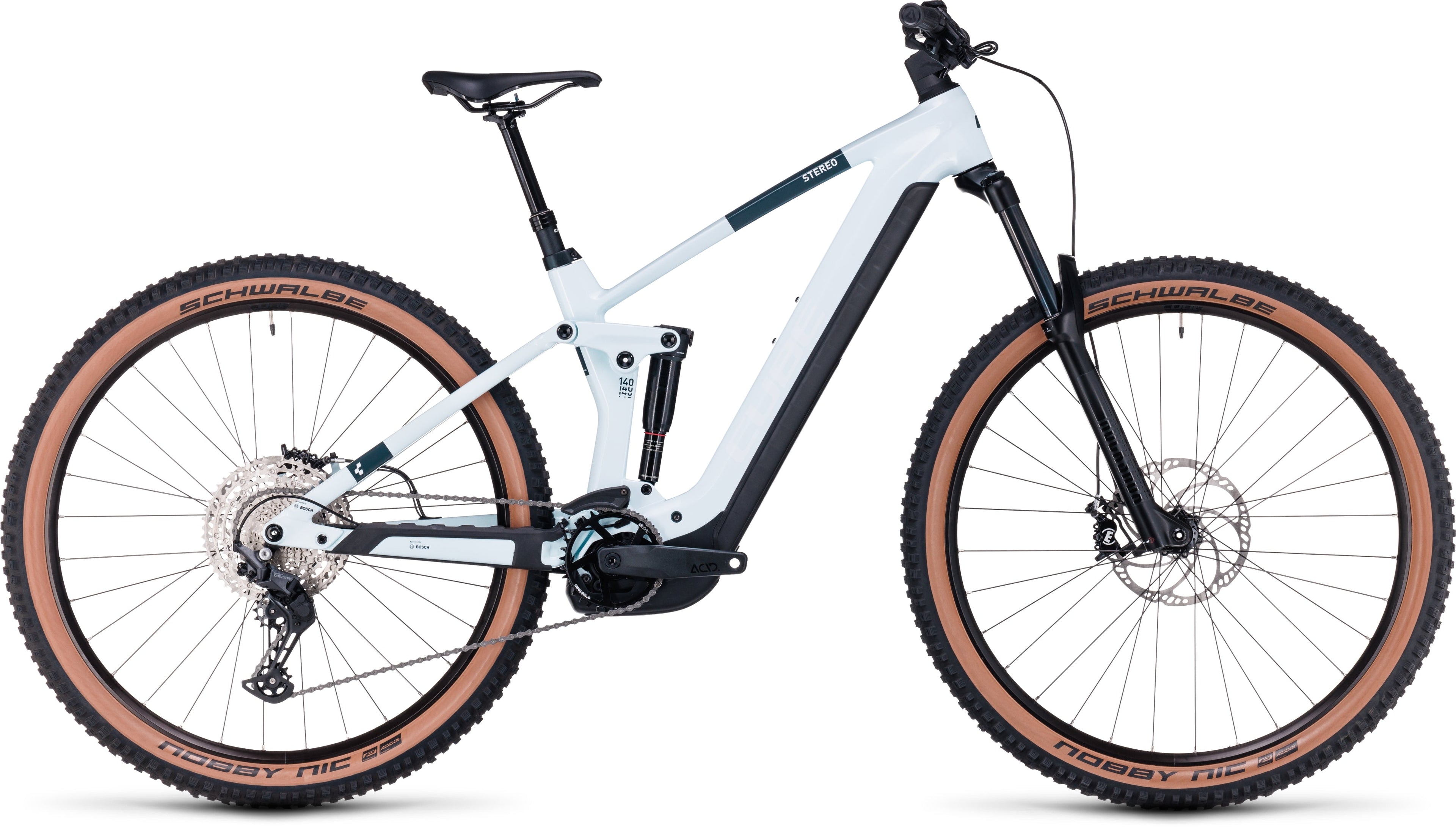 CUBE Stereo Hybrid 140 HPC Pro 750 frostwhite´n´grey 2024