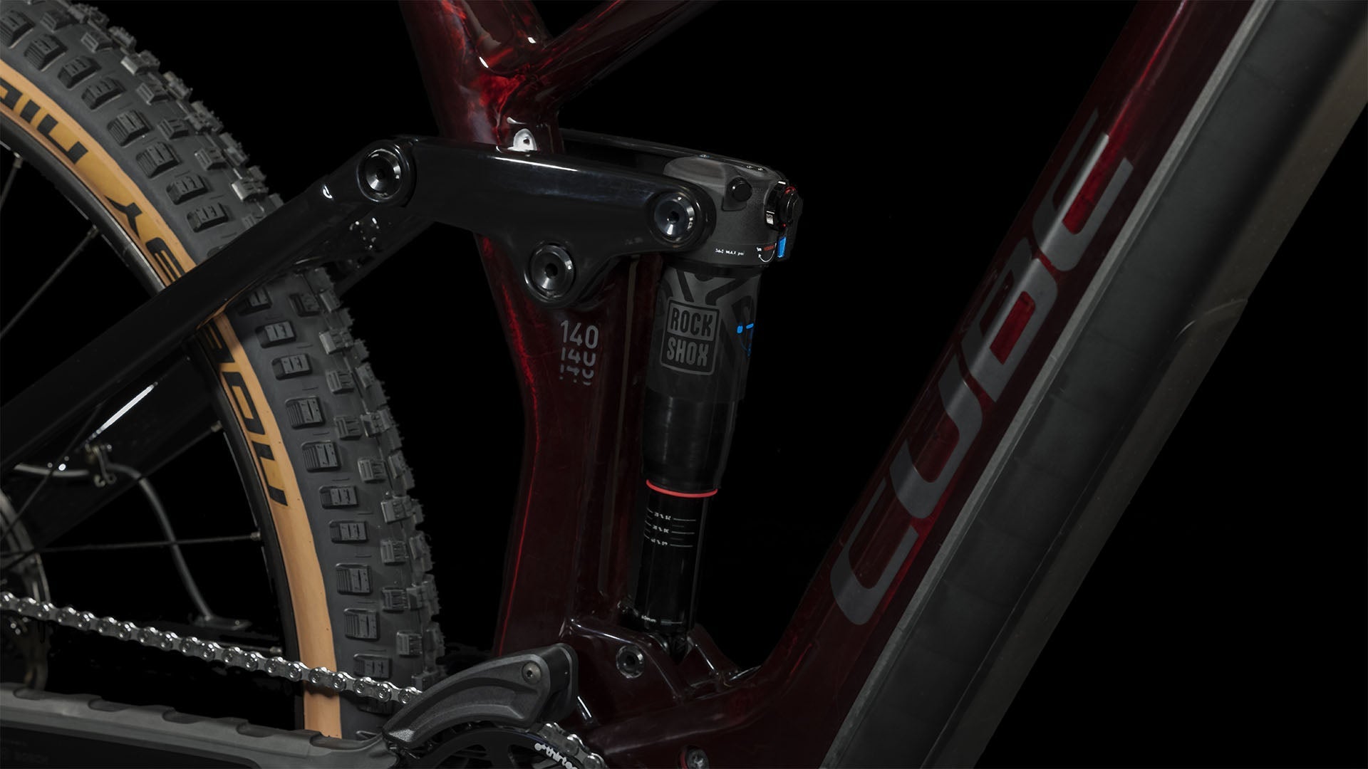 CUBE Stereo Hybrid 140 HPC Race 750 liquidred´n´black 2024