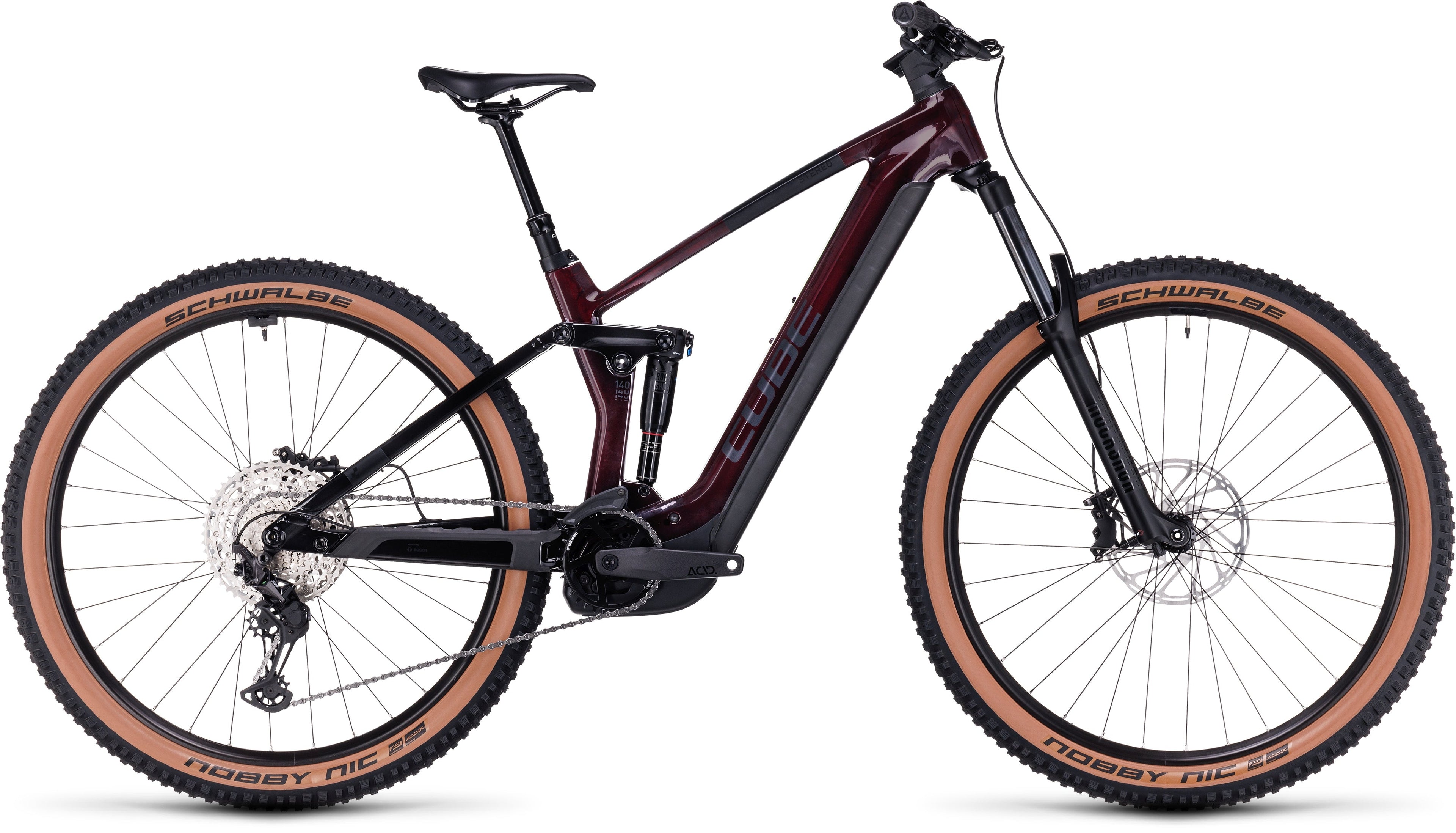 CUBE Stereo Hybrid 140 HPC Race 750 liquidred´n´black 2024