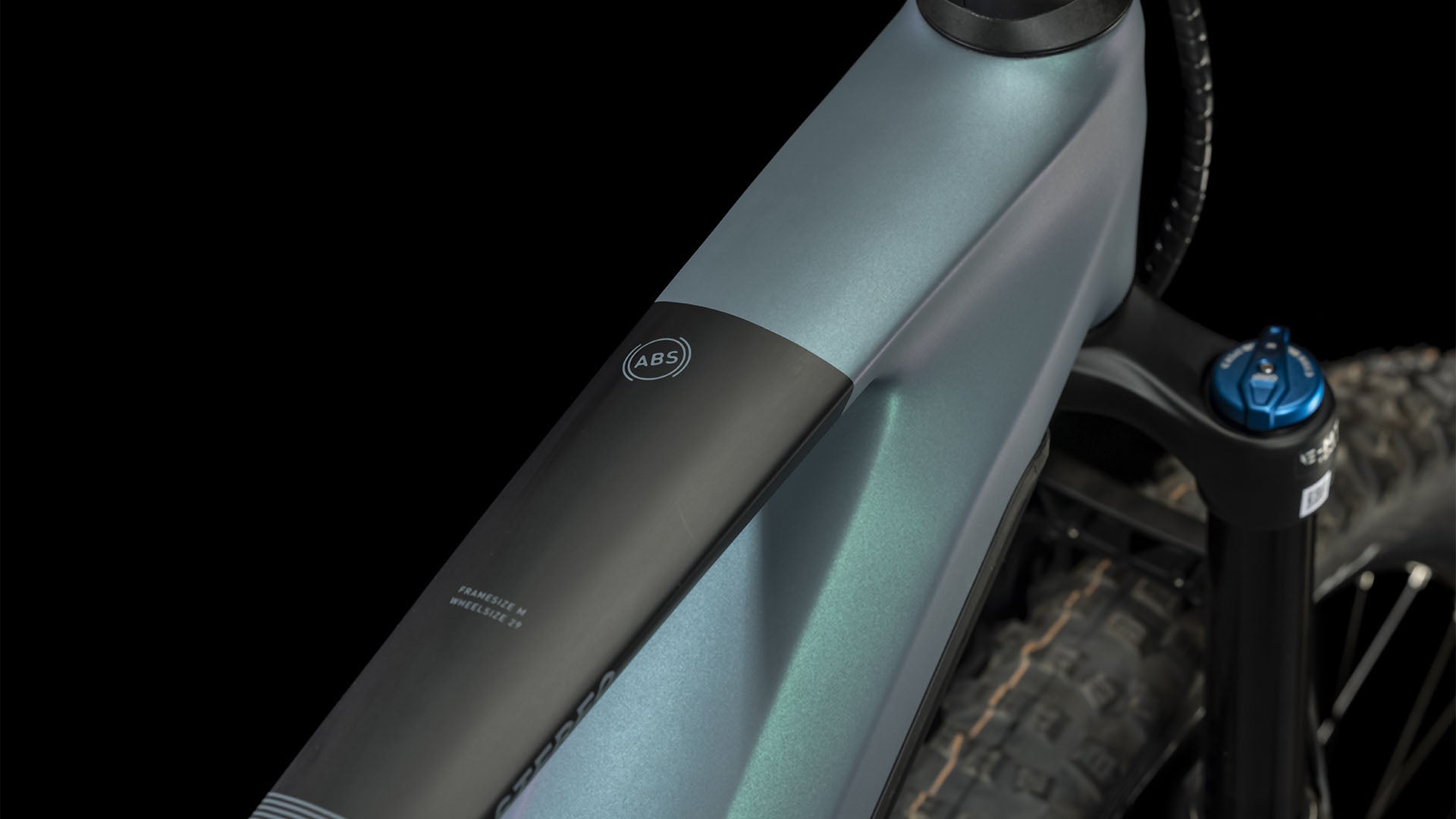 CUBE Stereo Hybrid 140 HPC ABS 750 smaragdgrey´n´blue 2024