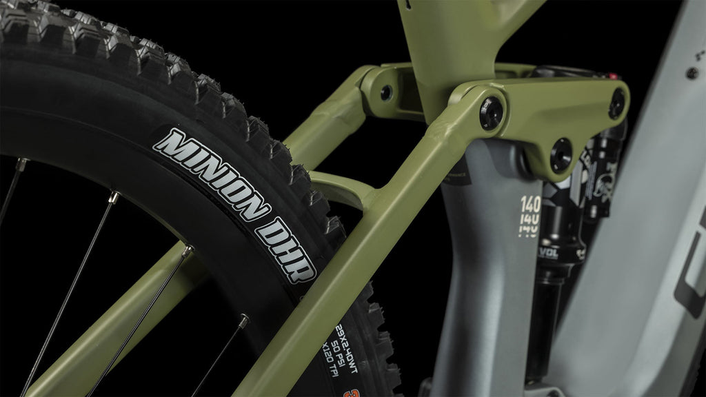 CUBE Stereo Hybrid 140 HPC TM 750 flashgrey´n´olive 2024