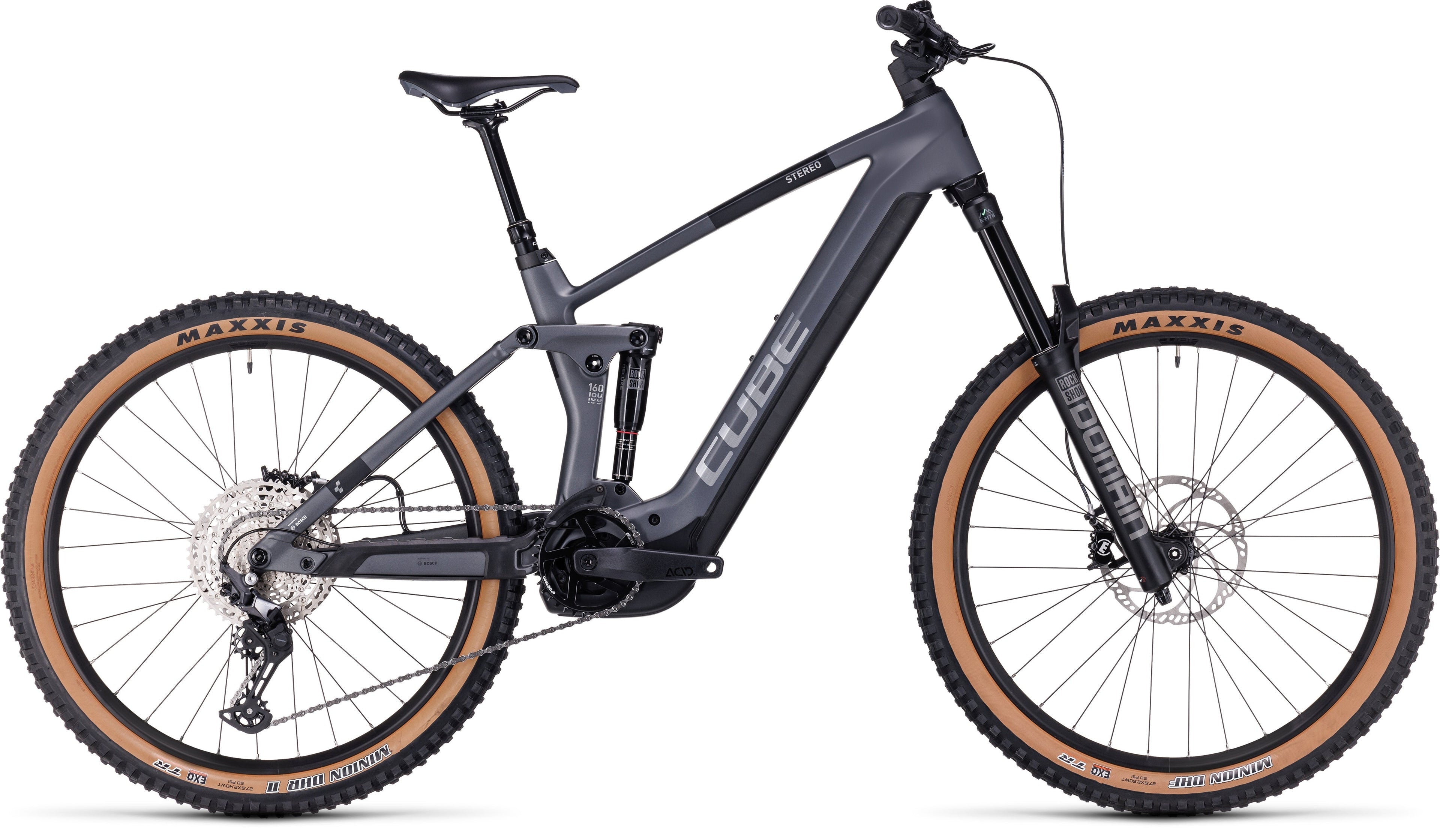CUBE Stereo Hybrid 160 HPC Race 750 27.5 grey´n´metal 2024