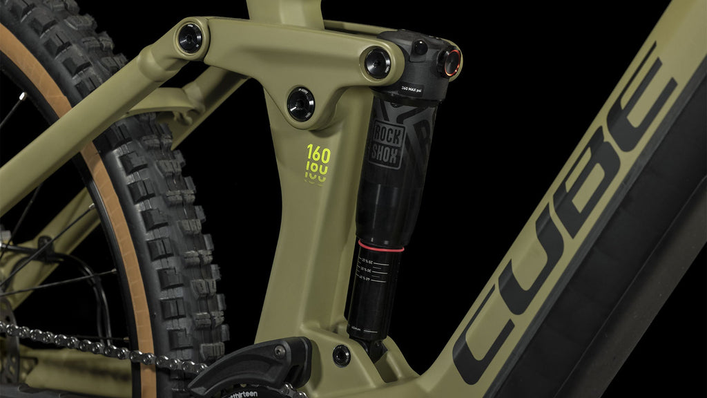 CUBE Stereo Hybrid 160 HPC Race 625 27.5 olive´n´green 2024