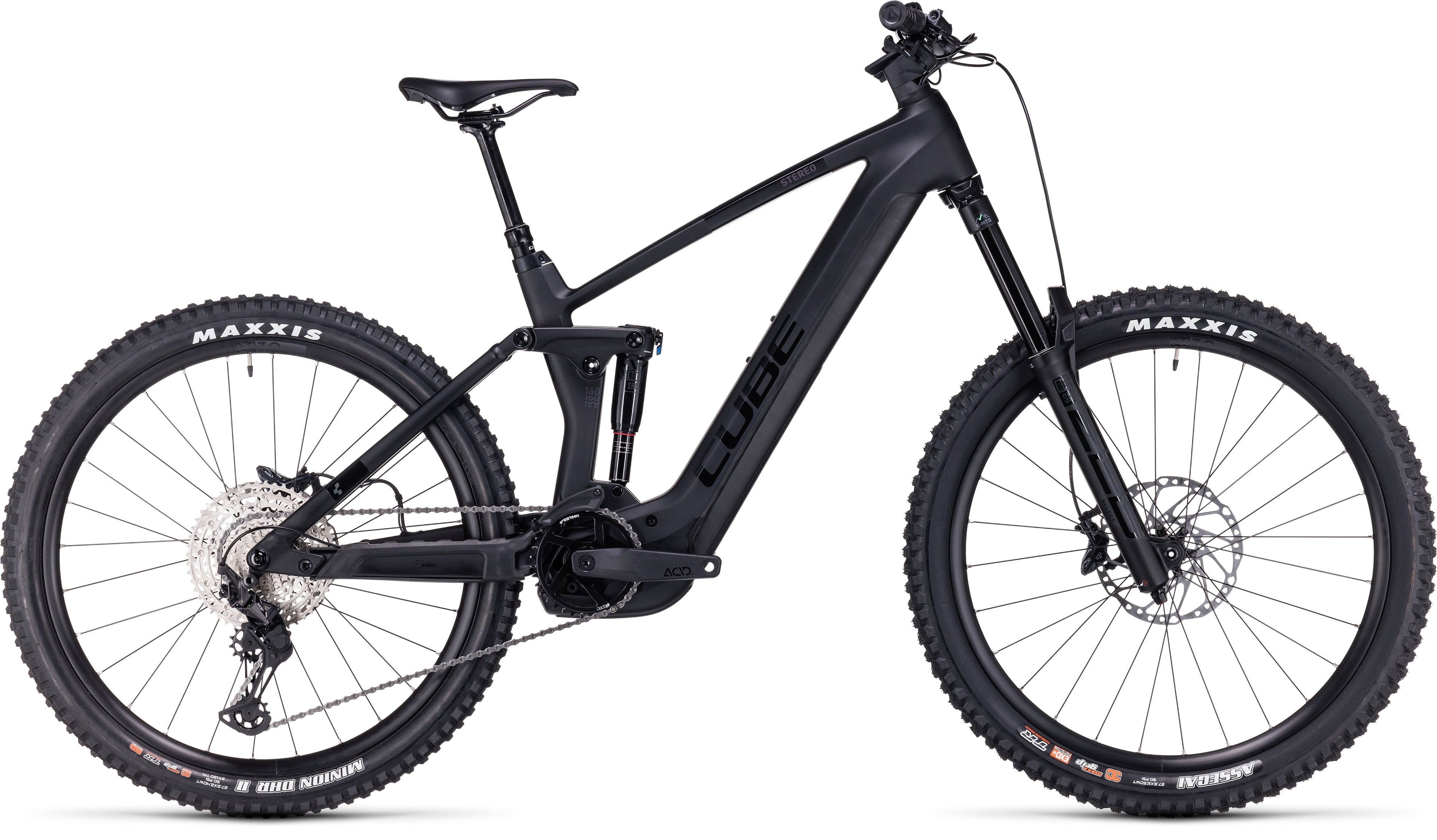 CUBE Stereo Hybrid 160 HPC SLX 750 27.5 carbon´n´reflex 2024