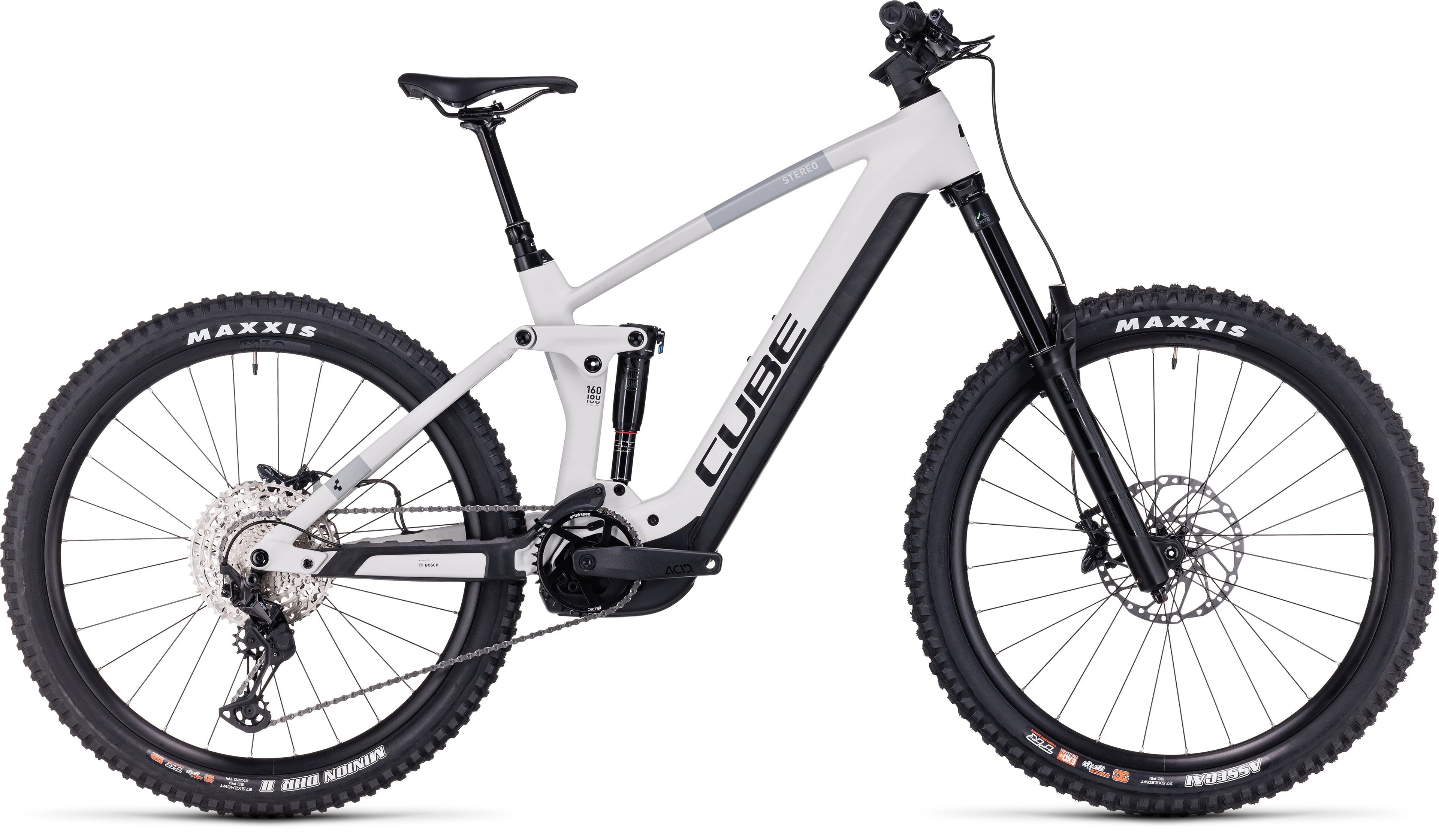 CUBE Stereo Hybrid 160 HPC SLX 750 27.5 grey´n´grey 2024