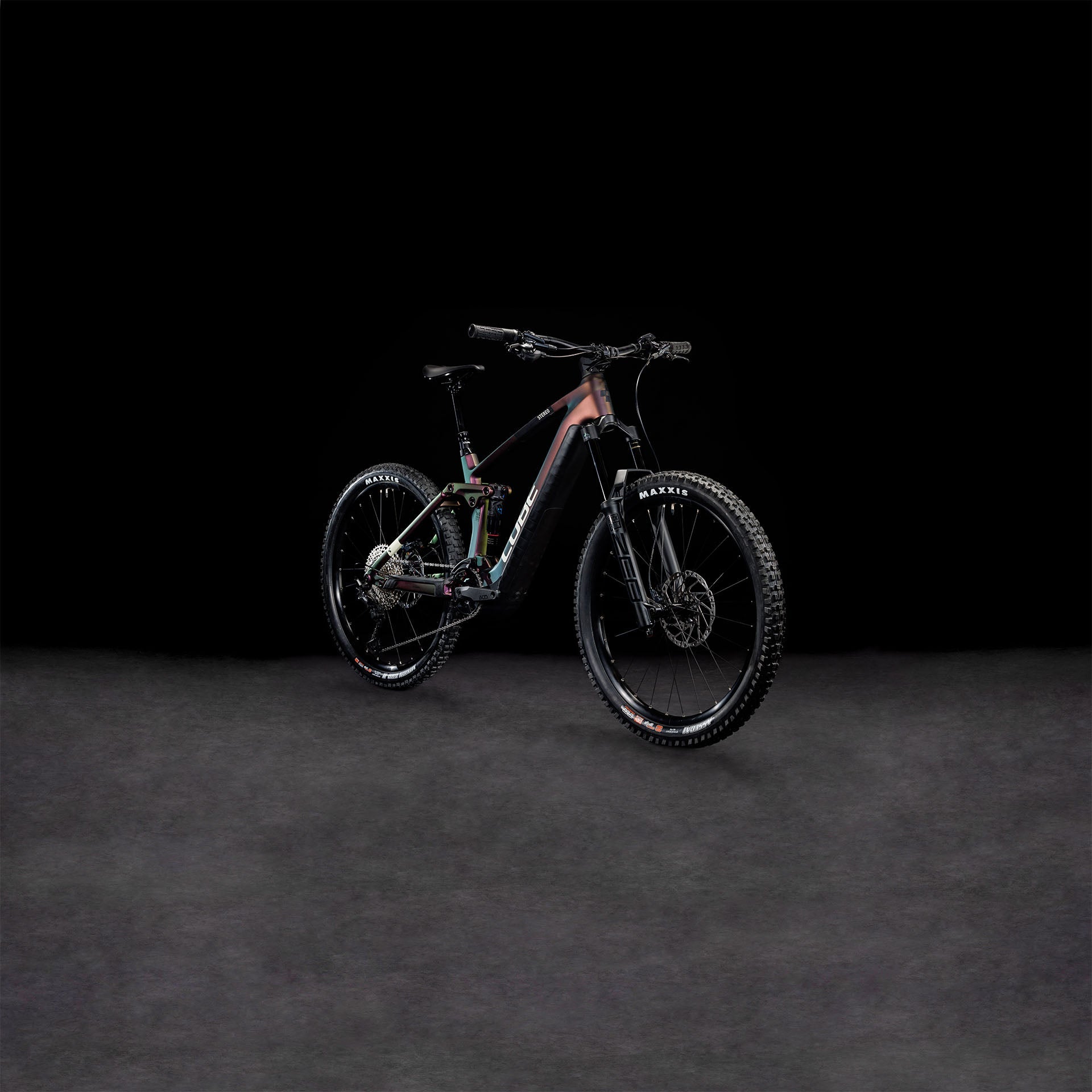 CUBE Stereo Hybrid 160 HPC SLX 750 27.5 molotov´n´grey 2024