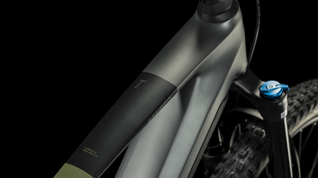 CUBE Stereo Hybrid 160 HPC TM 750 27.5 flashgrey´n´olive 2024