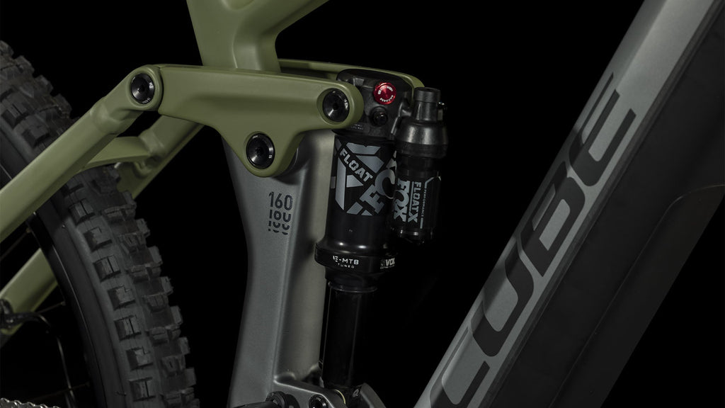 CUBE Stereo Hybrid 160 HPC TM 750 27.5 flashgrey´n´olive 2024