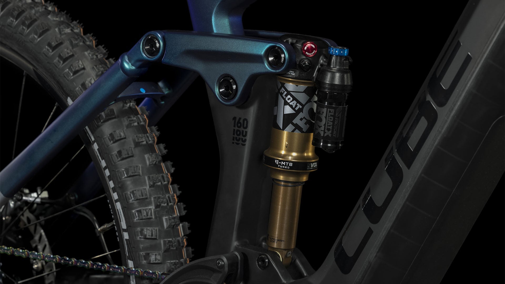 CUBE Stereo Hybrid 160 HPC SLT 750 27.5 nebula´n´carbon 2024