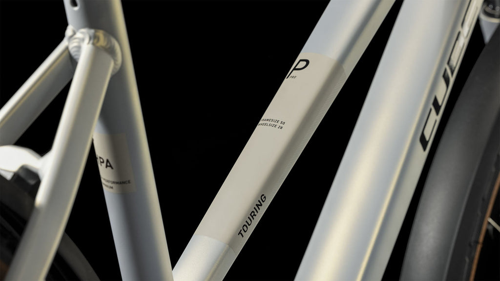 CUBE Touring Pro pearlysilver´n´black Trapeze 2024
