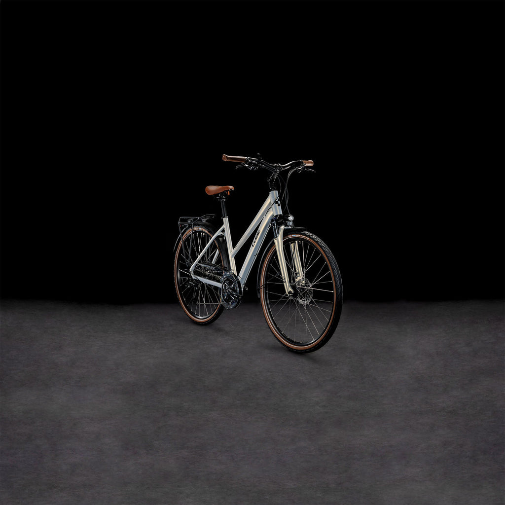 CUBE Touring Pro pearlysilver´n´black Trapeze 2024