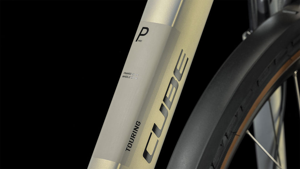CUBE Touring Pro pearlysilver´n´black Easy Entry 2024