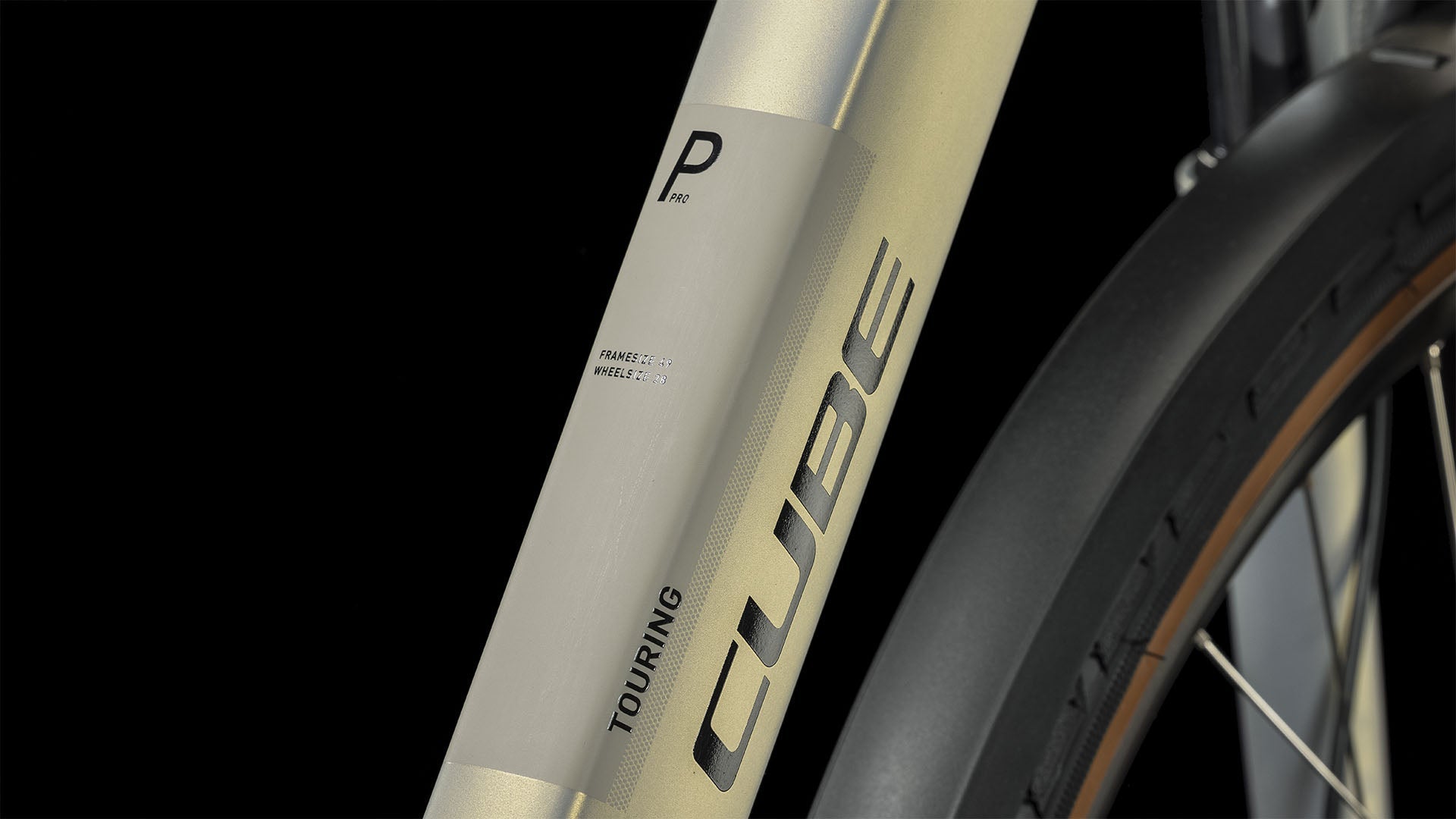 CUBE Touring Pro pearlysilver´n´black Easy Entry 2024