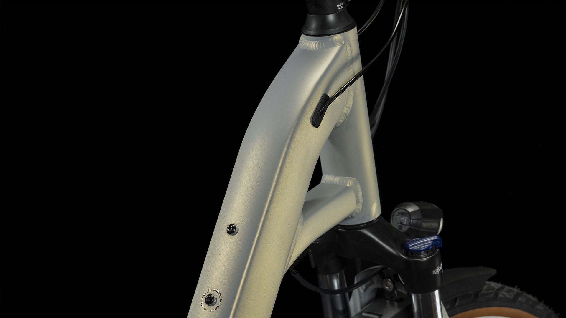 CUBE Touring Pro pearlysilver´n´black Easy Entry 2024