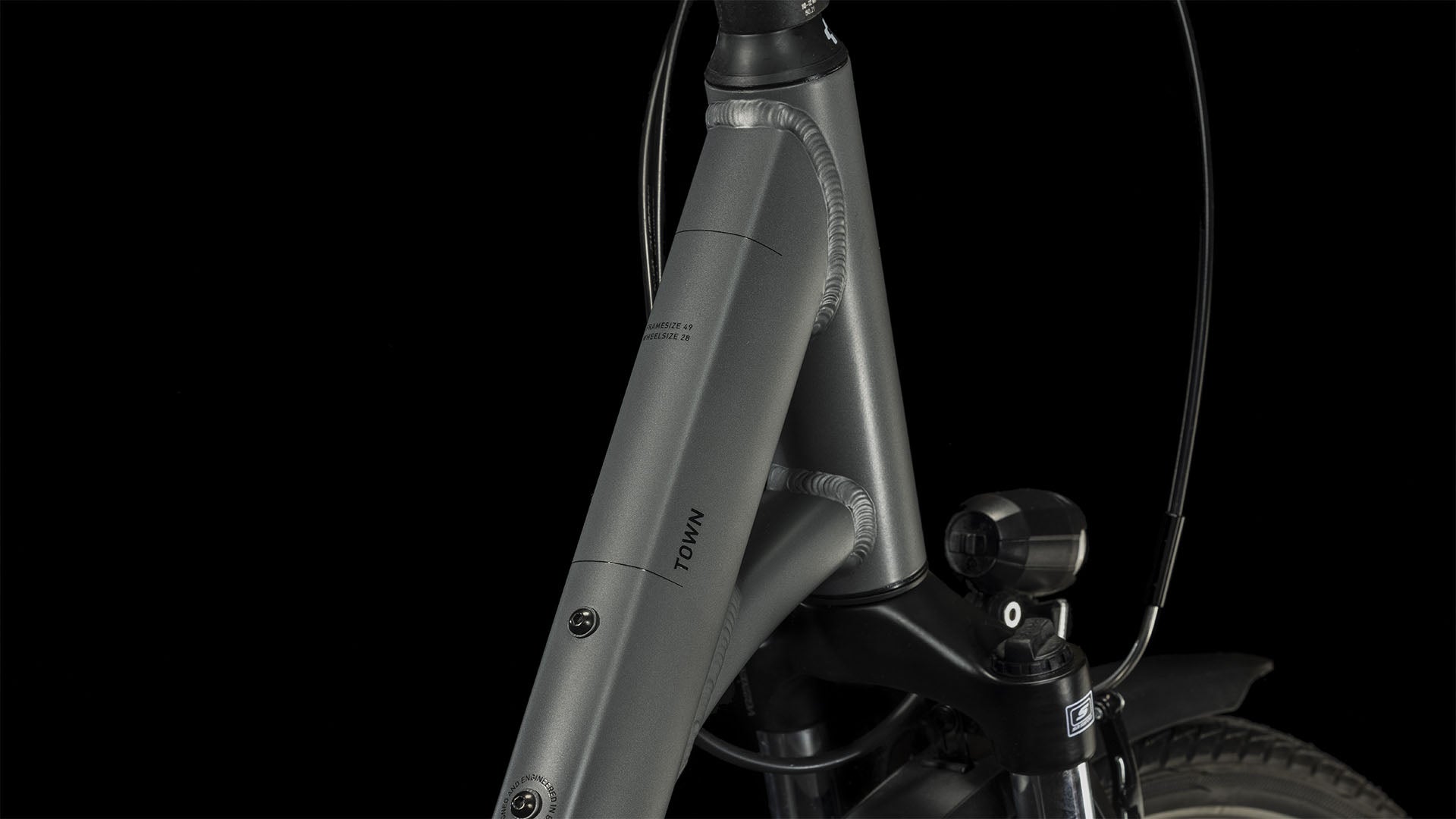 CUBE Town grey´n´black Easy Entry 2024