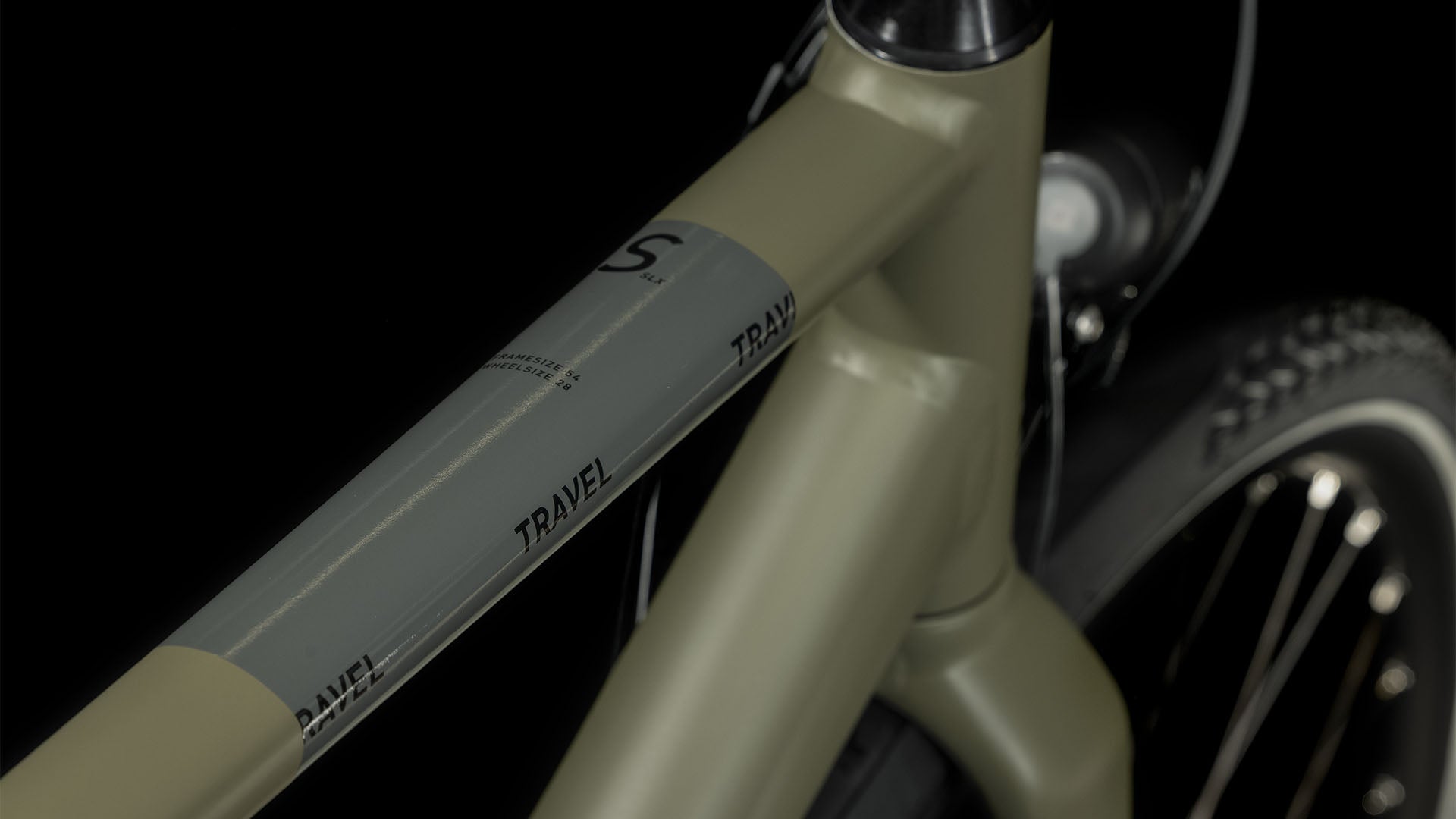 CUBE Travel SLX olive´n´black 2024