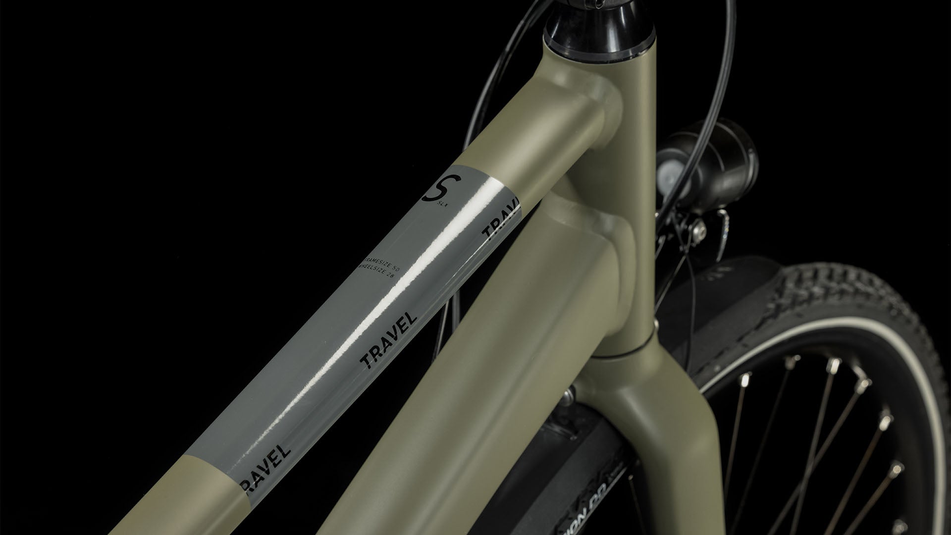 CUBE Travel SLX olive´n´black Trapeze 2024